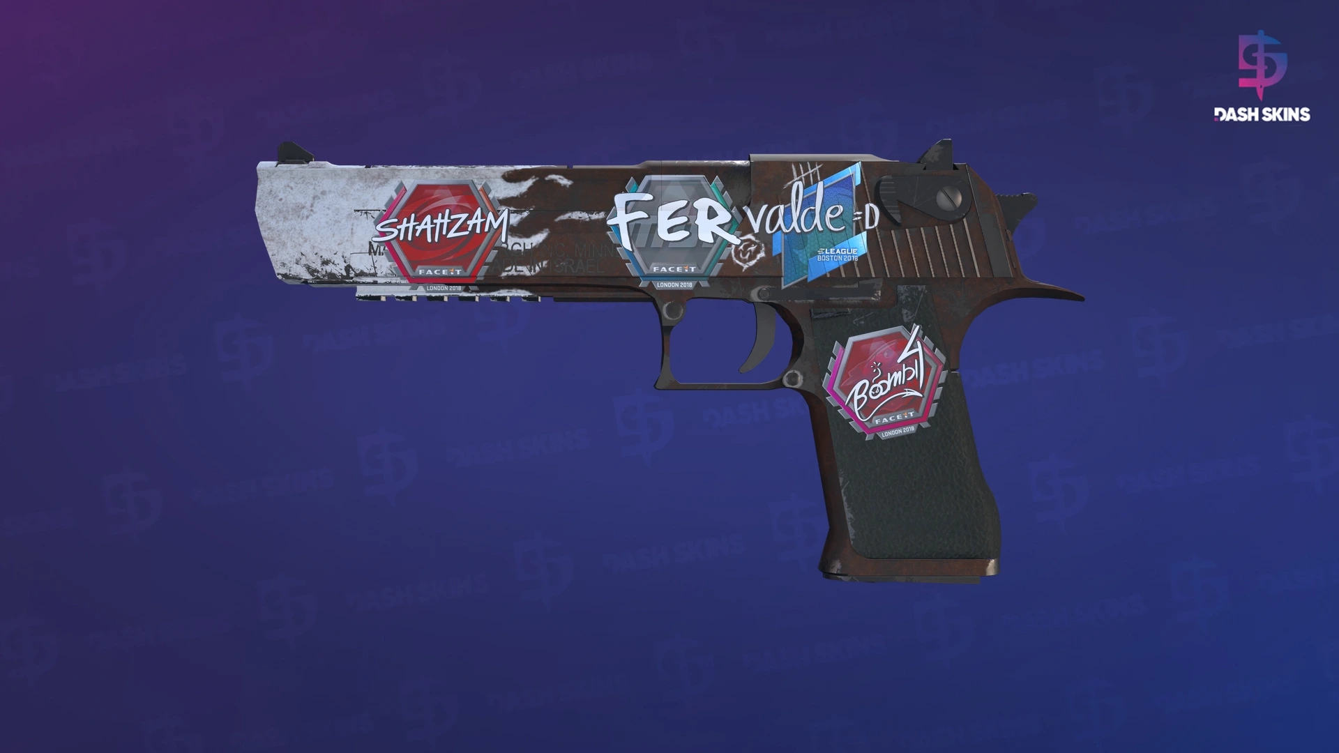 Desert Eagle | Oxide Blaze (Field-Tested) Screenshot Playside