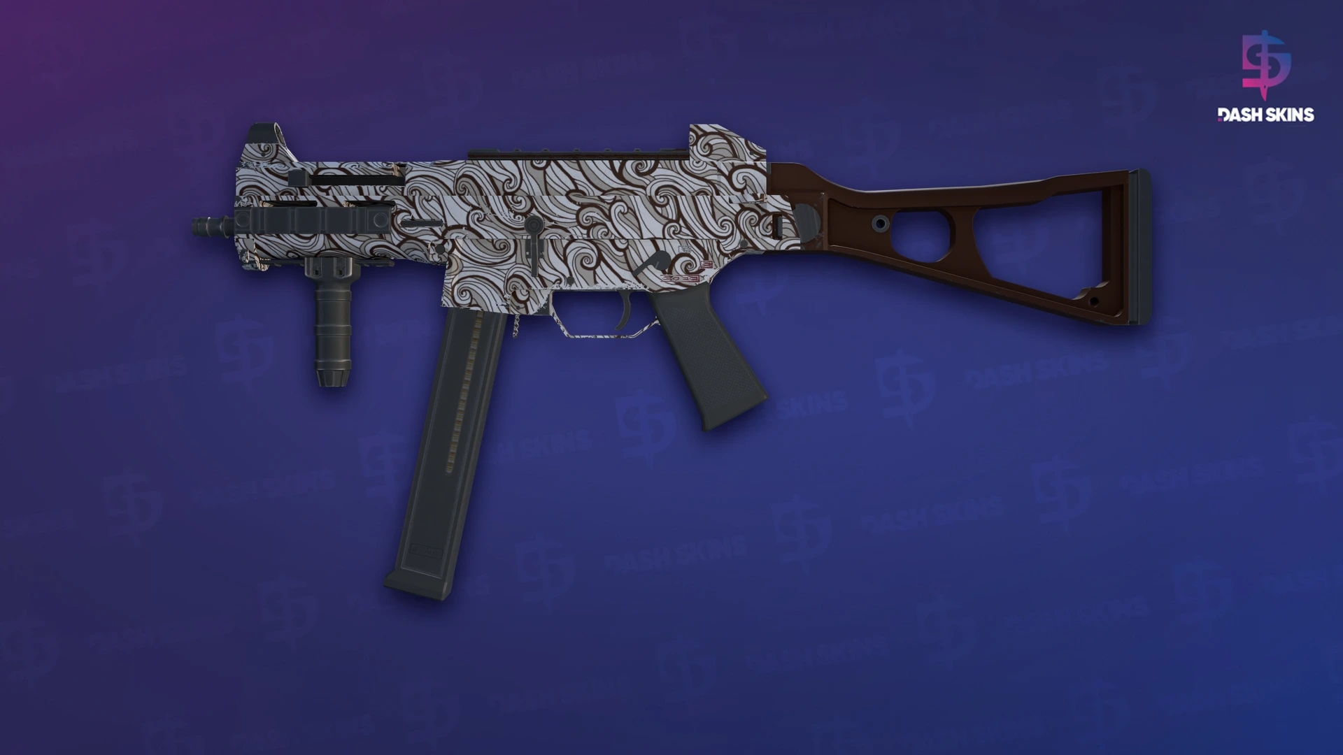 UMP-45 | Gunsmoke (Minimal Wear) Screenshot Playside