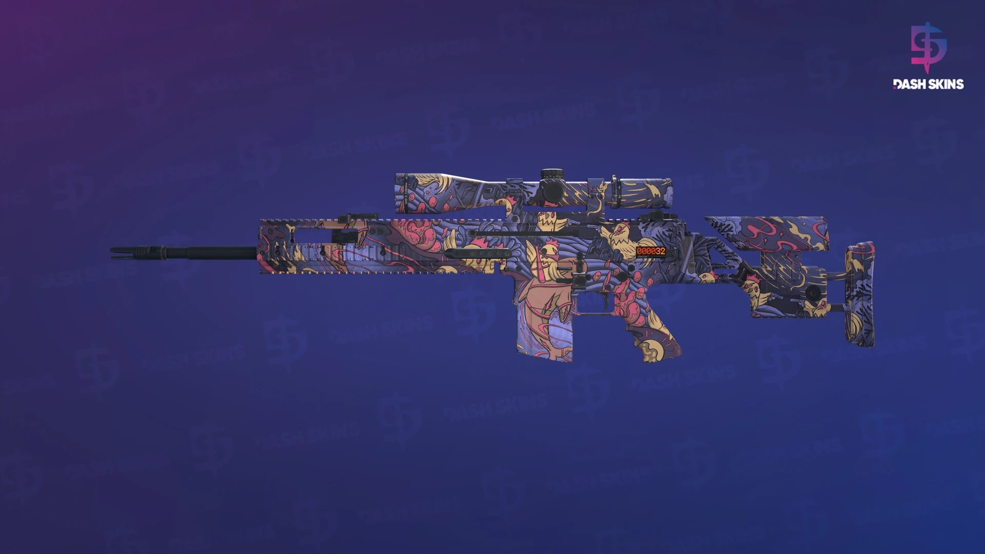 StatTrak™ SCAR-20 | Poultrygeist (Factory New) Screenshot Playside