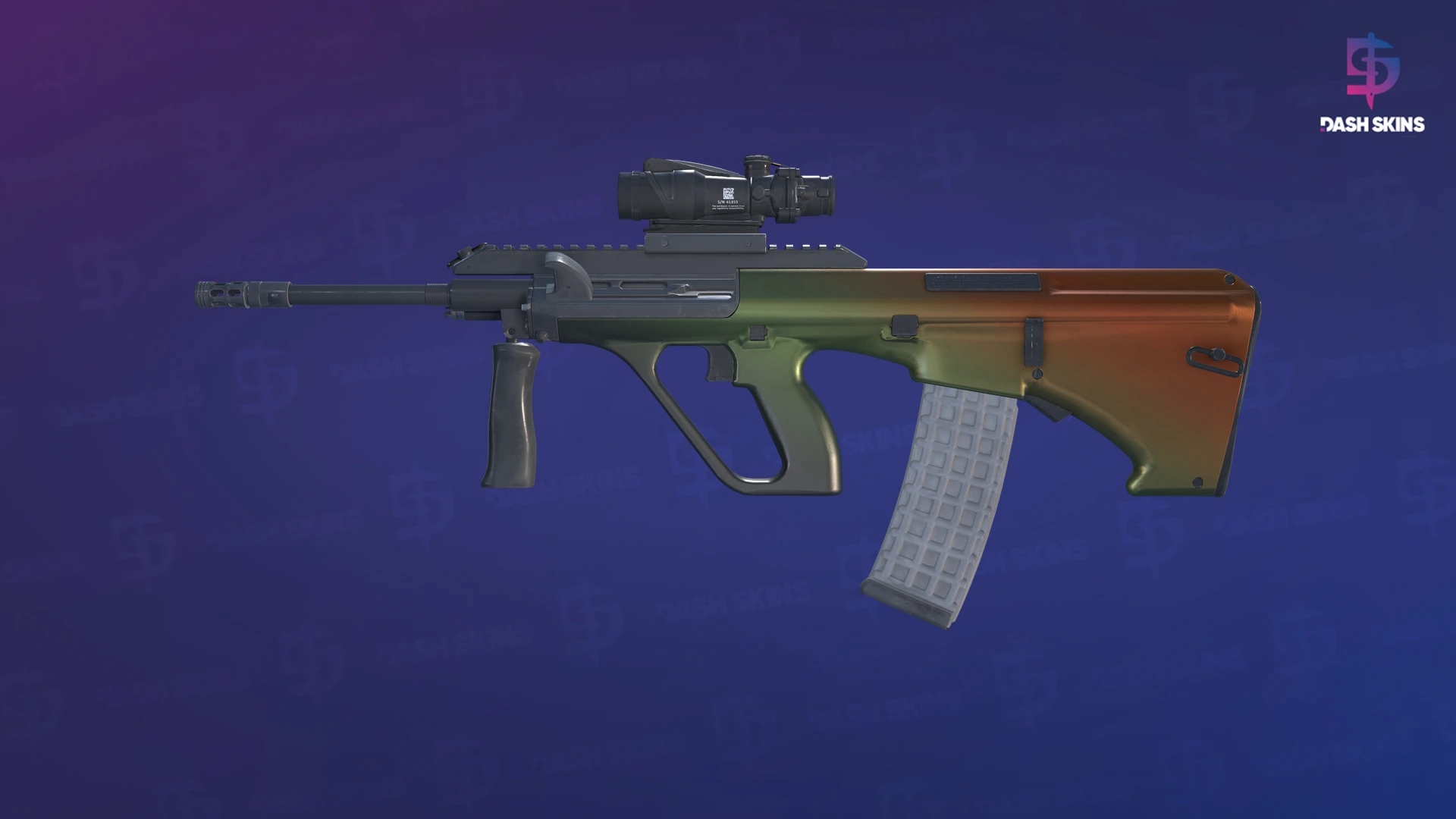 AUG | Amber Fade (Factory New) Screenshot Playside