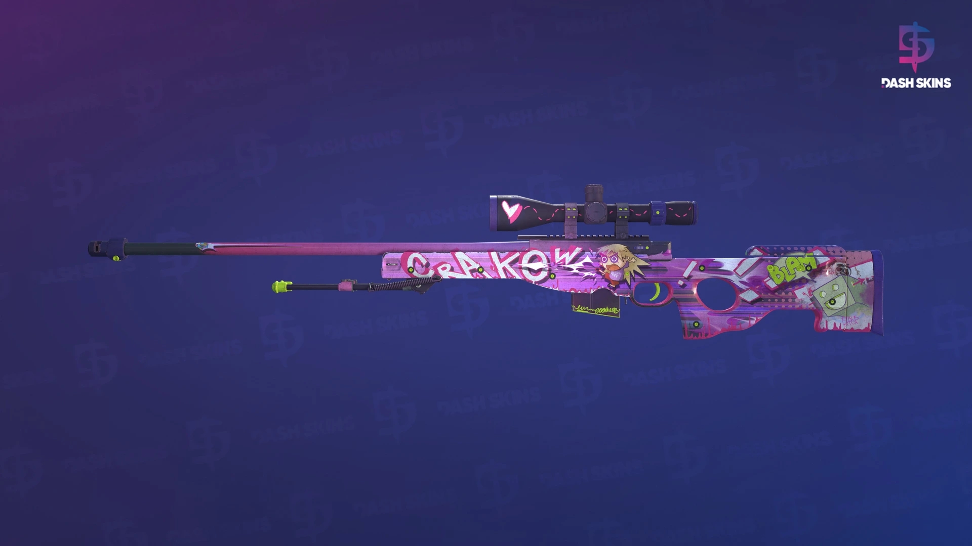 AWP | Crakow! (Well-Worn) Screenshot Playside