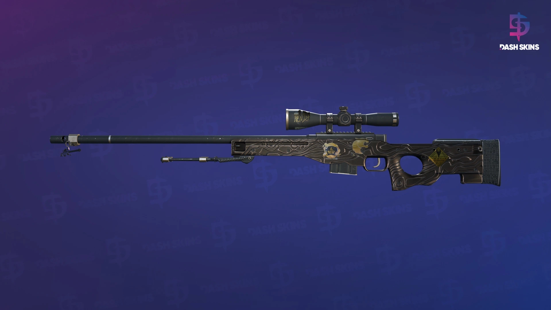 Souvenir AWP | Black Nile (Field-Tested) Screenshot Playside