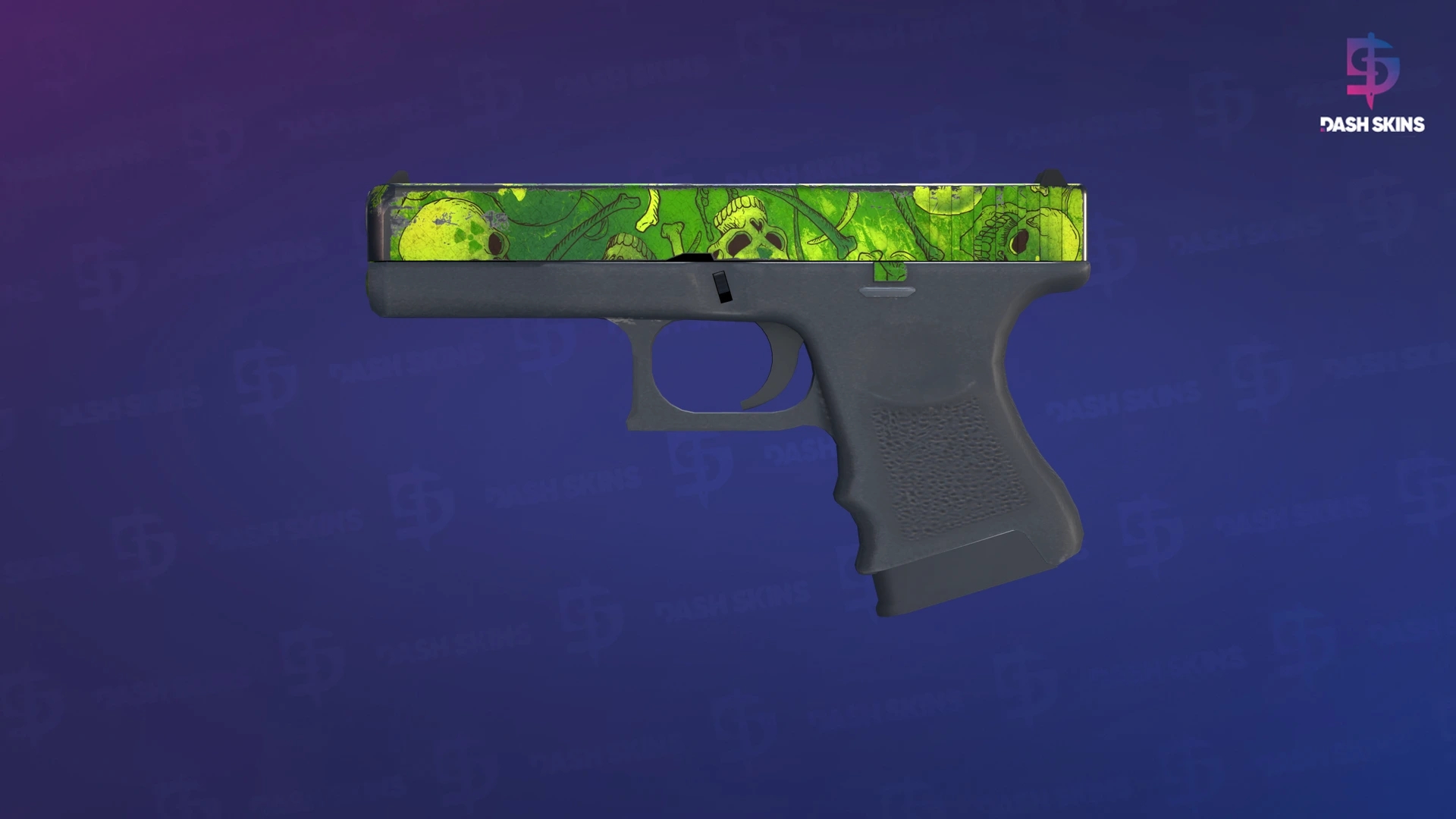 Glock-18 | Nuclear Garden (Battle-Scarred) Screenshot Playside