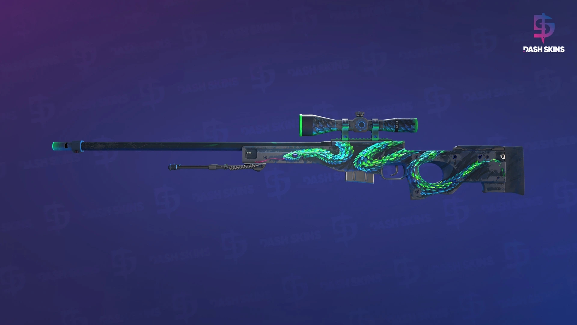 AWP | Atheris (Battle-Scarred) Screenshot Playside
