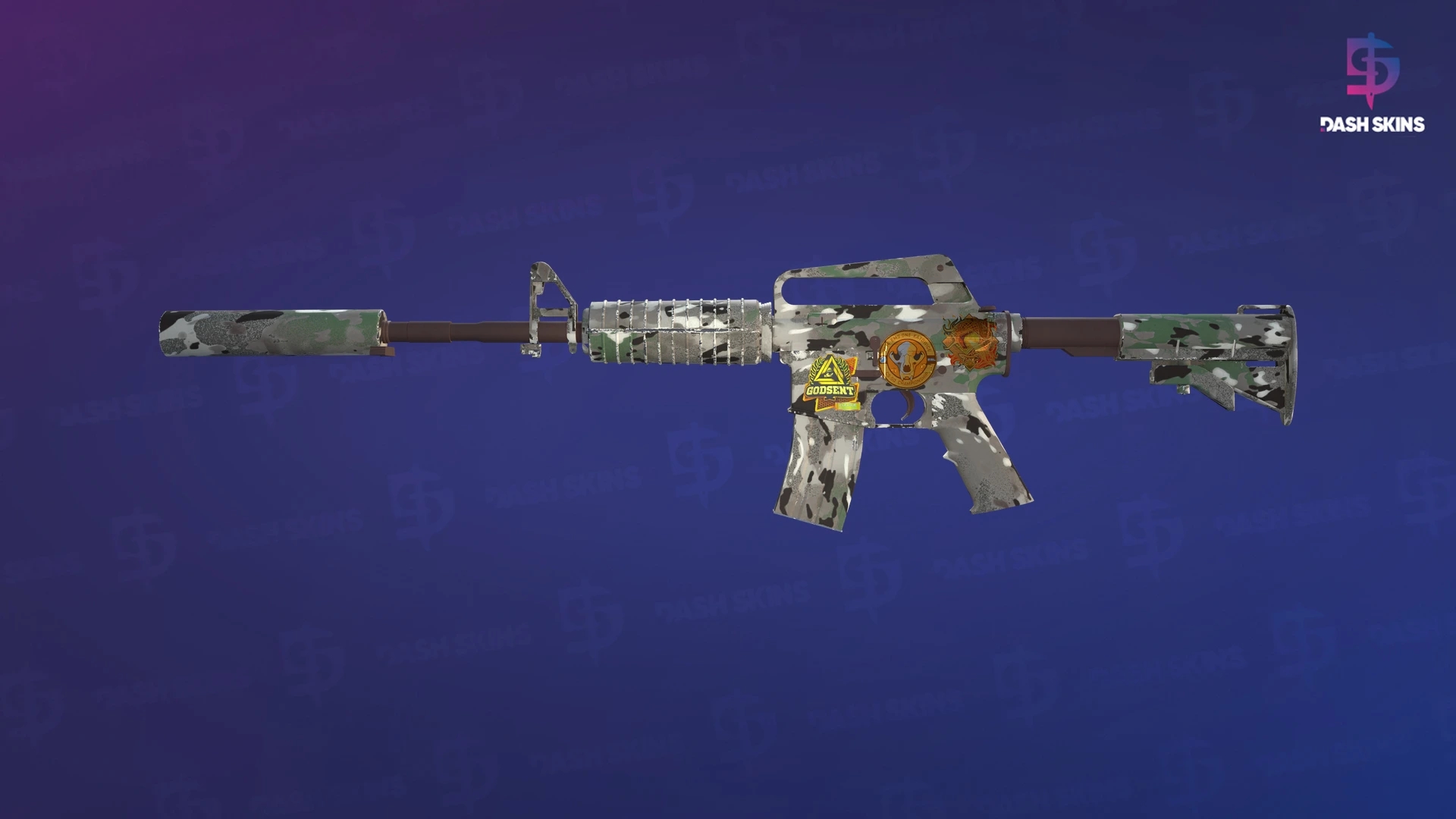 Souvenir M4A1-S | VariCamo (Minimal Wear) Screenshot Playside