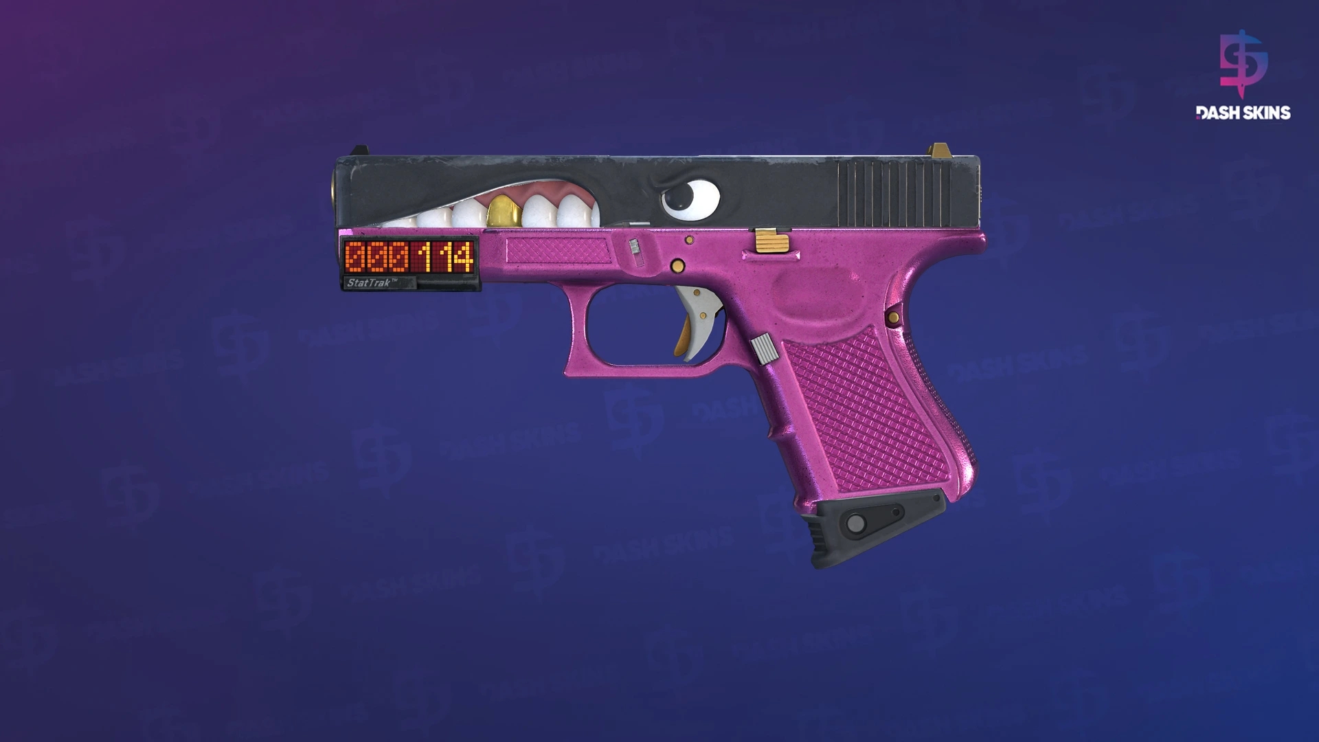 StatTrak™ Glock-18 | Gold Toof (Field-Tested) Screenshot Playside