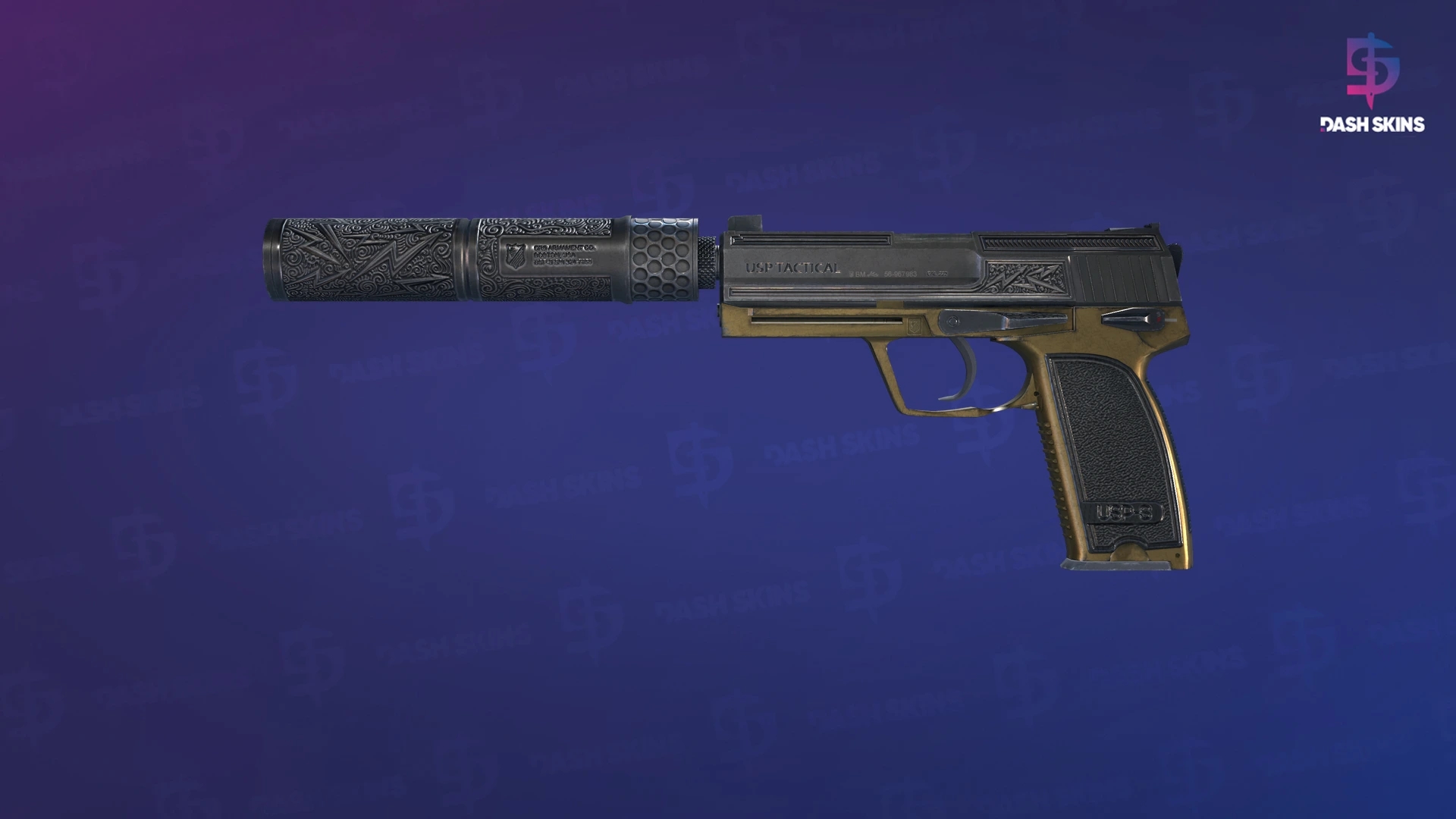 USP-S | Lead Conduit (Well-Worn) Screenshot Playside