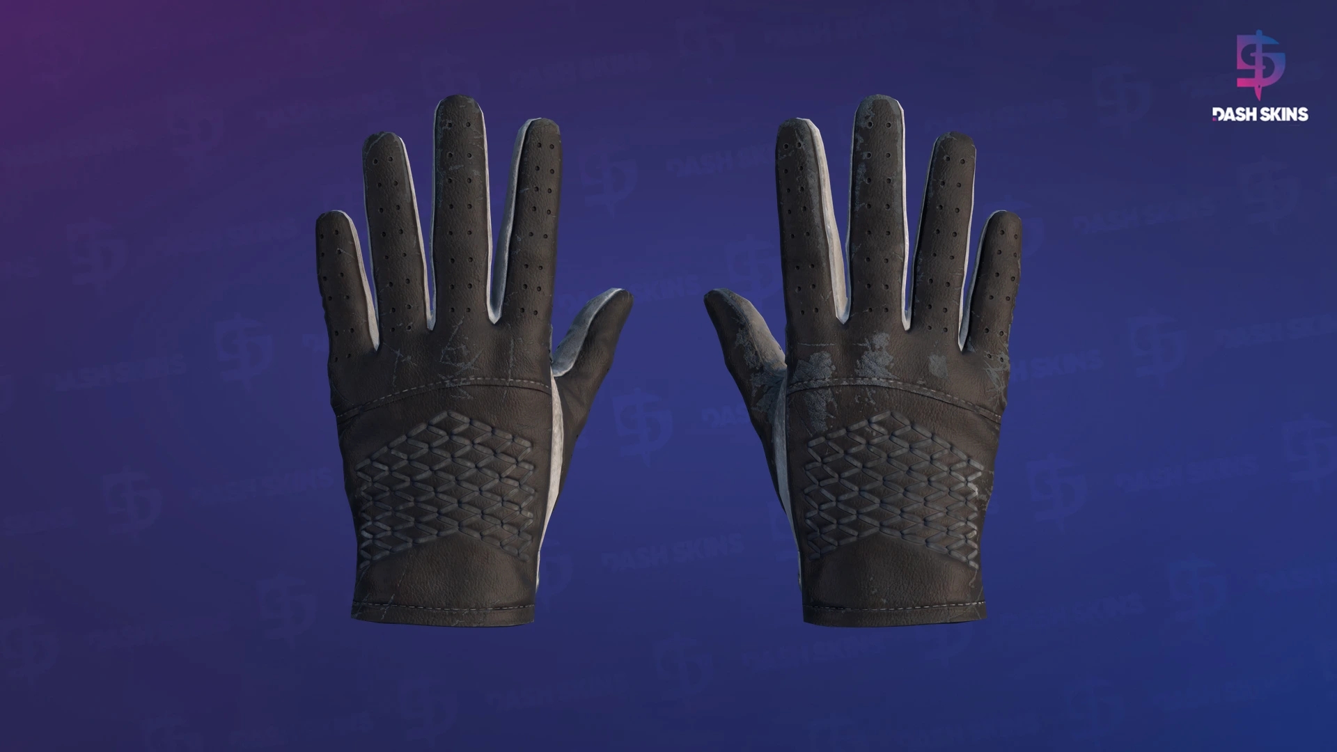 ★ Driver Gloves | Black Tie (Battle-Scarred) Screenshot Playside