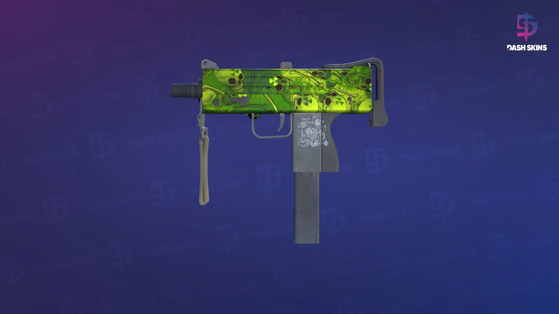 MAC-10 | Nuclear Garden (Minimal Wear) Screenshot Playside