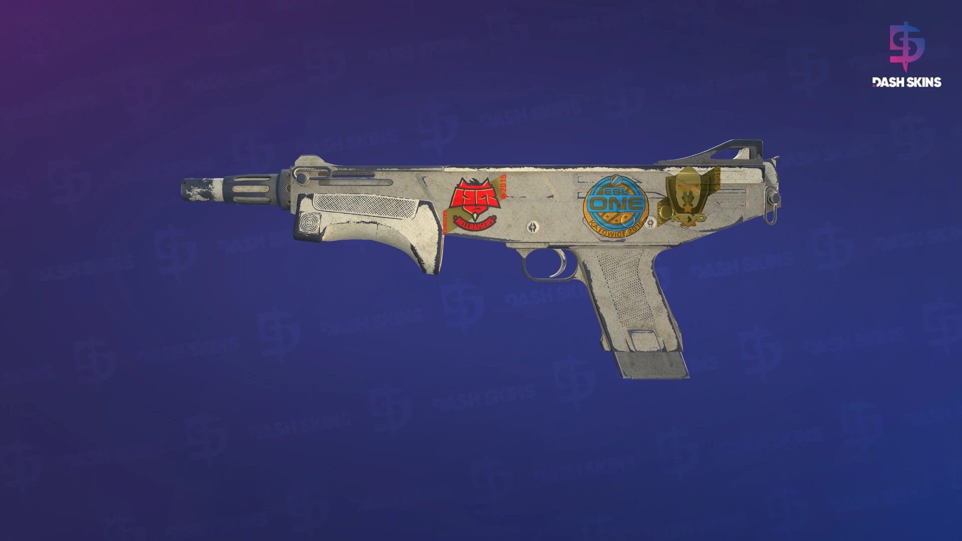 Souvenir MAG-7 | Sand Dune (Battle-Scarred) Screenshot Playside