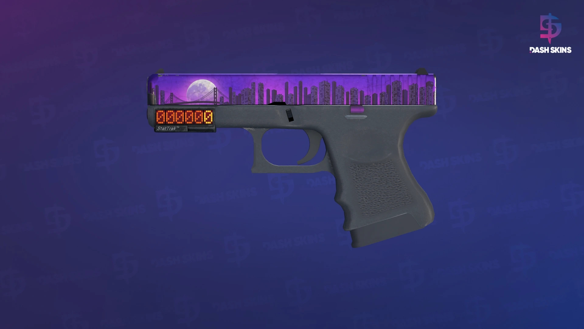 StatTrak™ Glock-18 | Moonrise (Field-Tested) Screenshot Playside