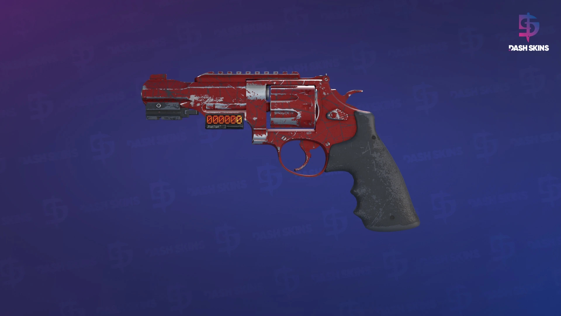 StatTrak™ R8 Revolver | Crimson Web (Field-Tested) Screenshot Playside