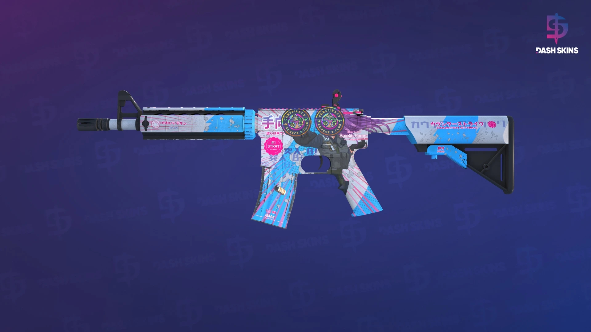 M4A4 | Temukau (Field-Tested) Screenshot Playside