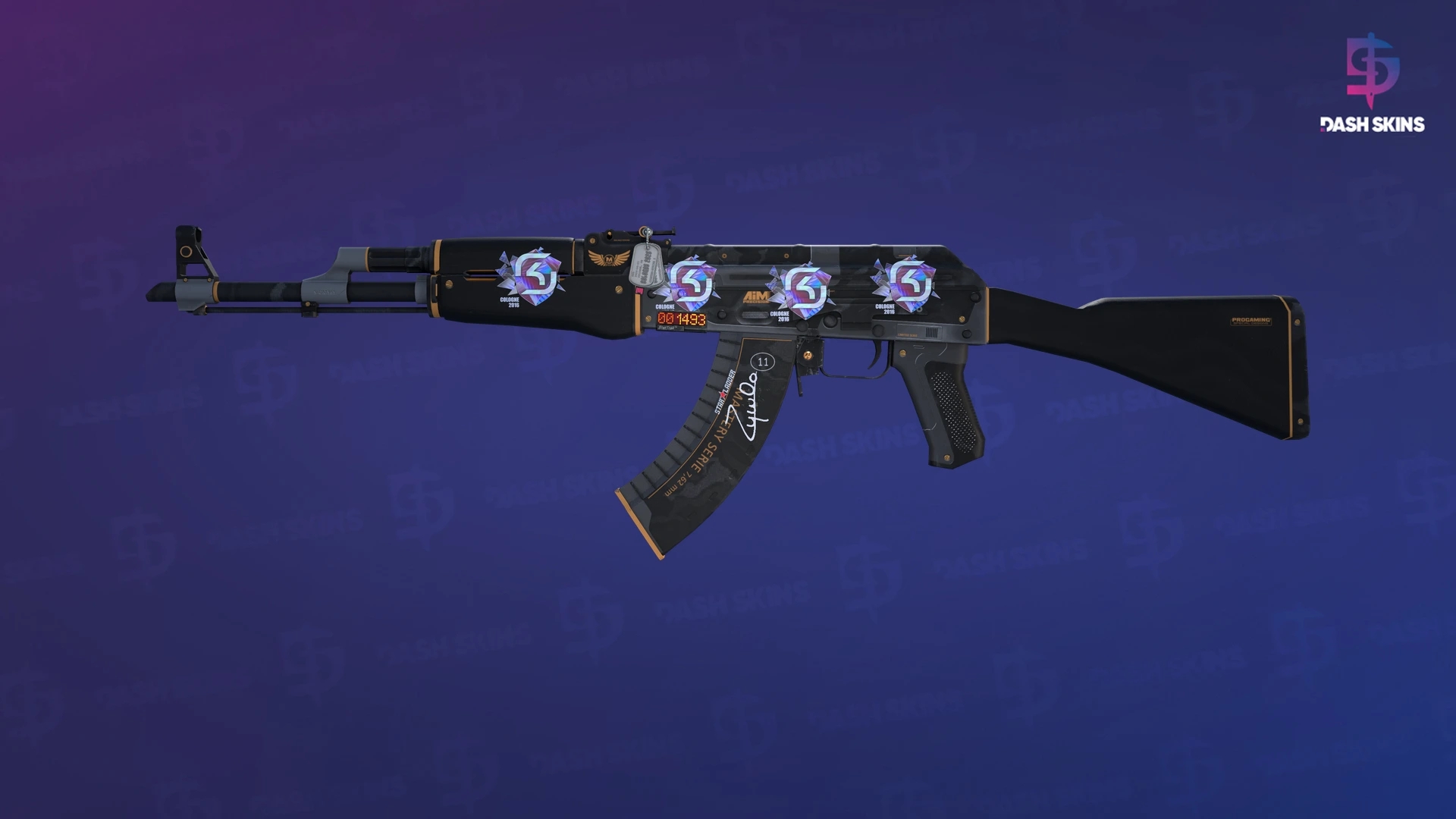 StatTrak™ AK-47 | Elite Build (Factory New) Screenshot Playside