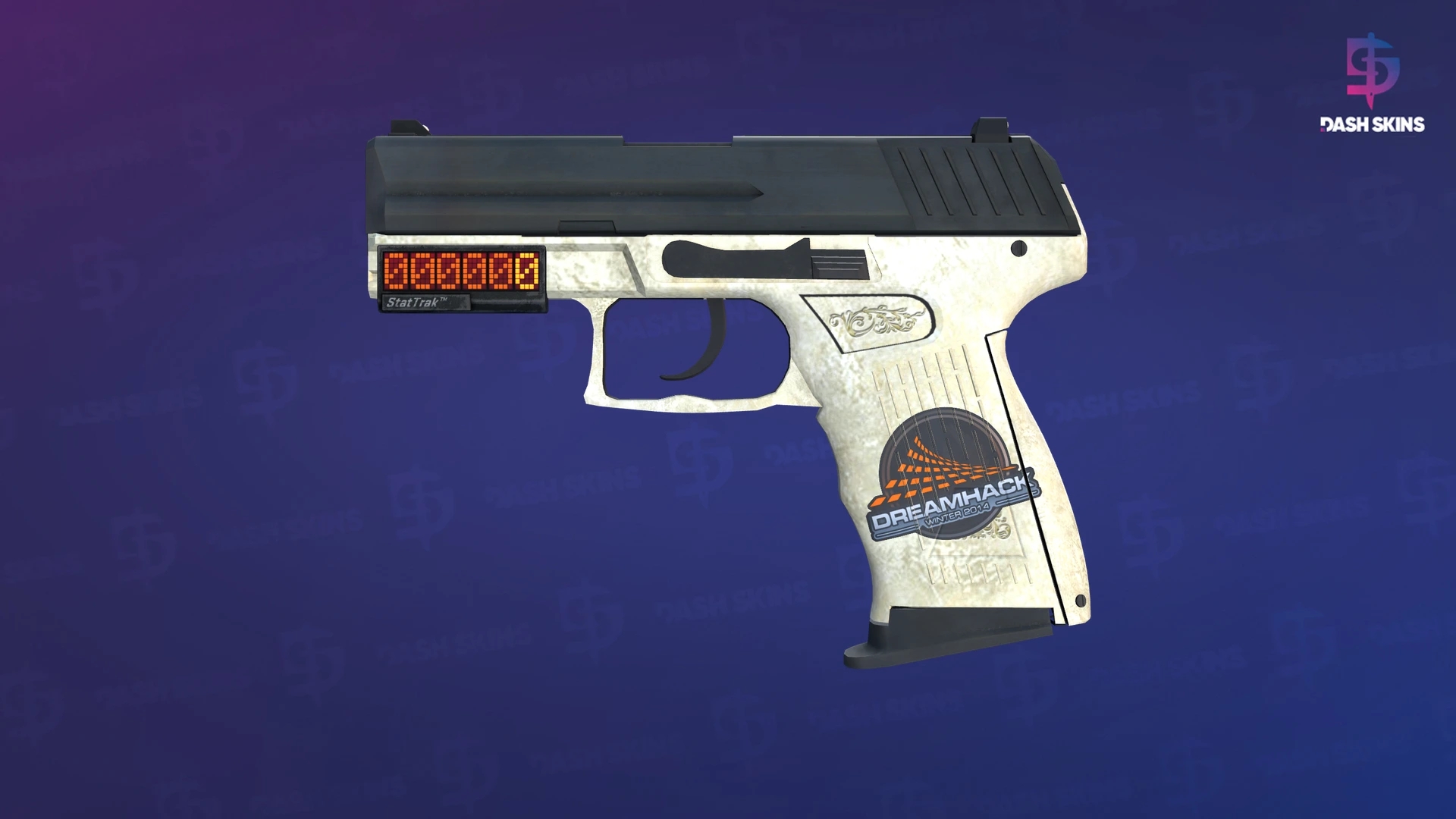 StatTrak™ P2000 | Ivory (Minimal Wear) Screenshot Playside