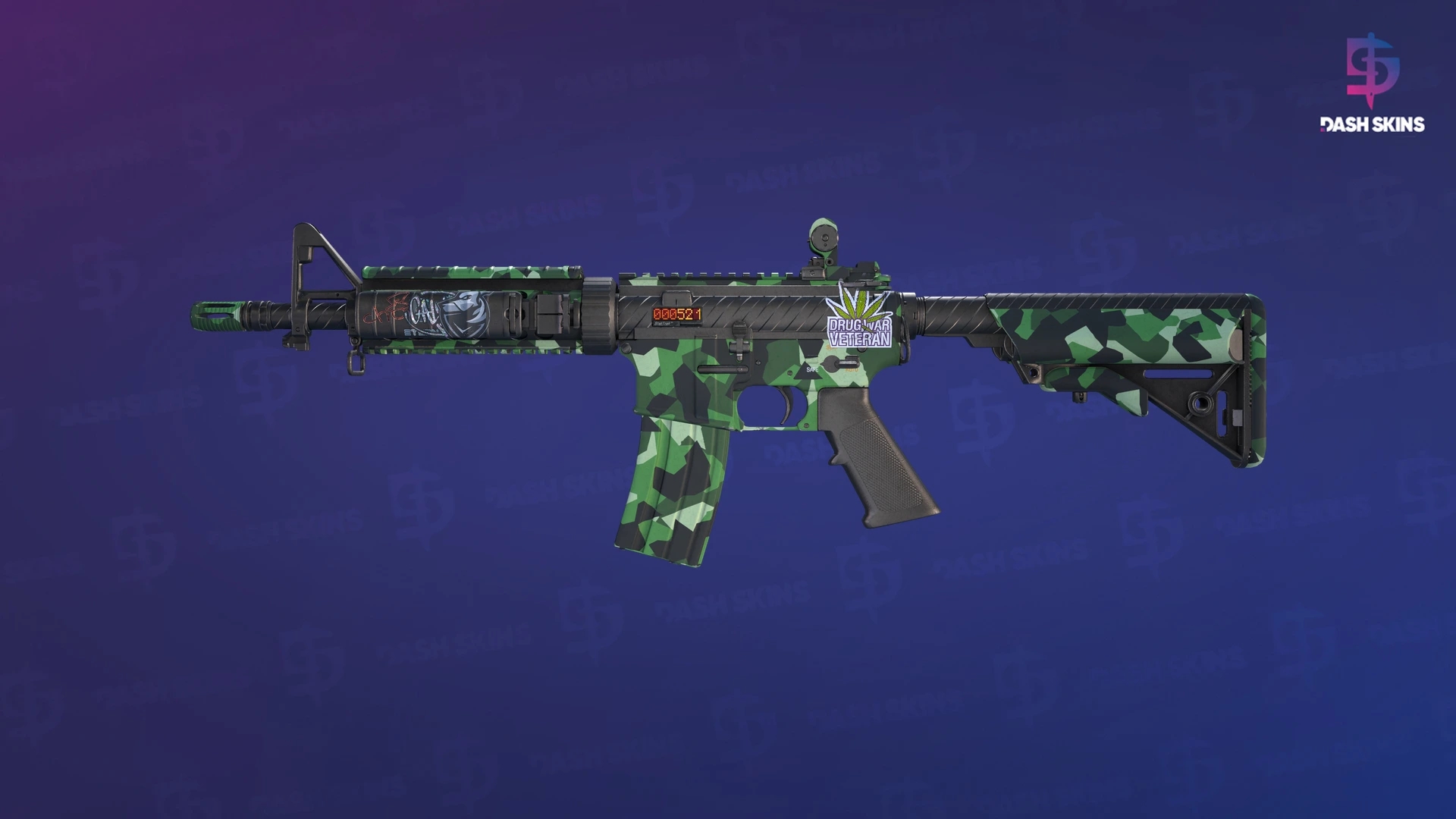 StatTrak™ M4A4 | Choppa (Minimal Wear) Screenshot Playside