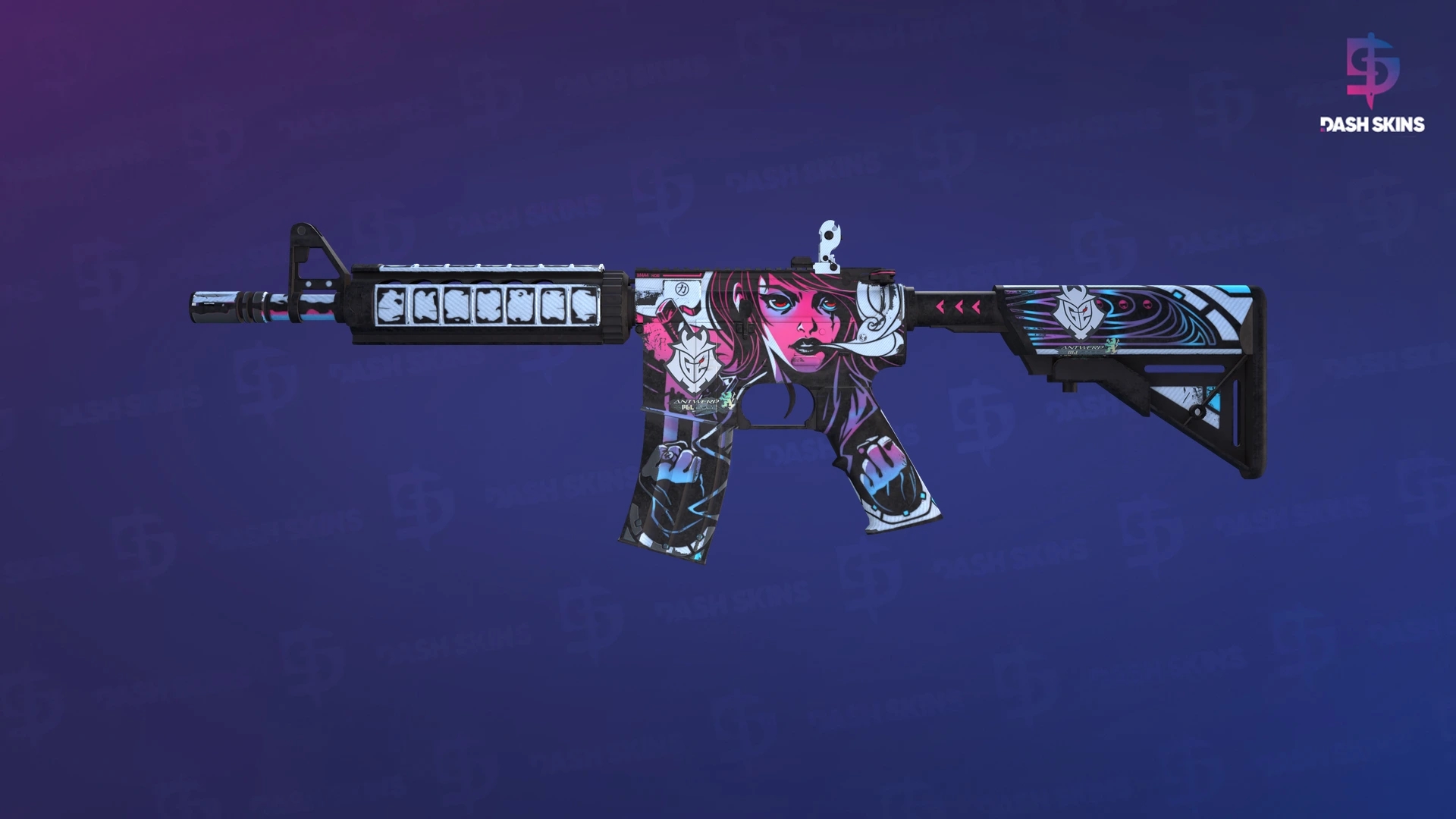 M4A4 | Neo-Noir (Field-Tested) Screenshot Playside