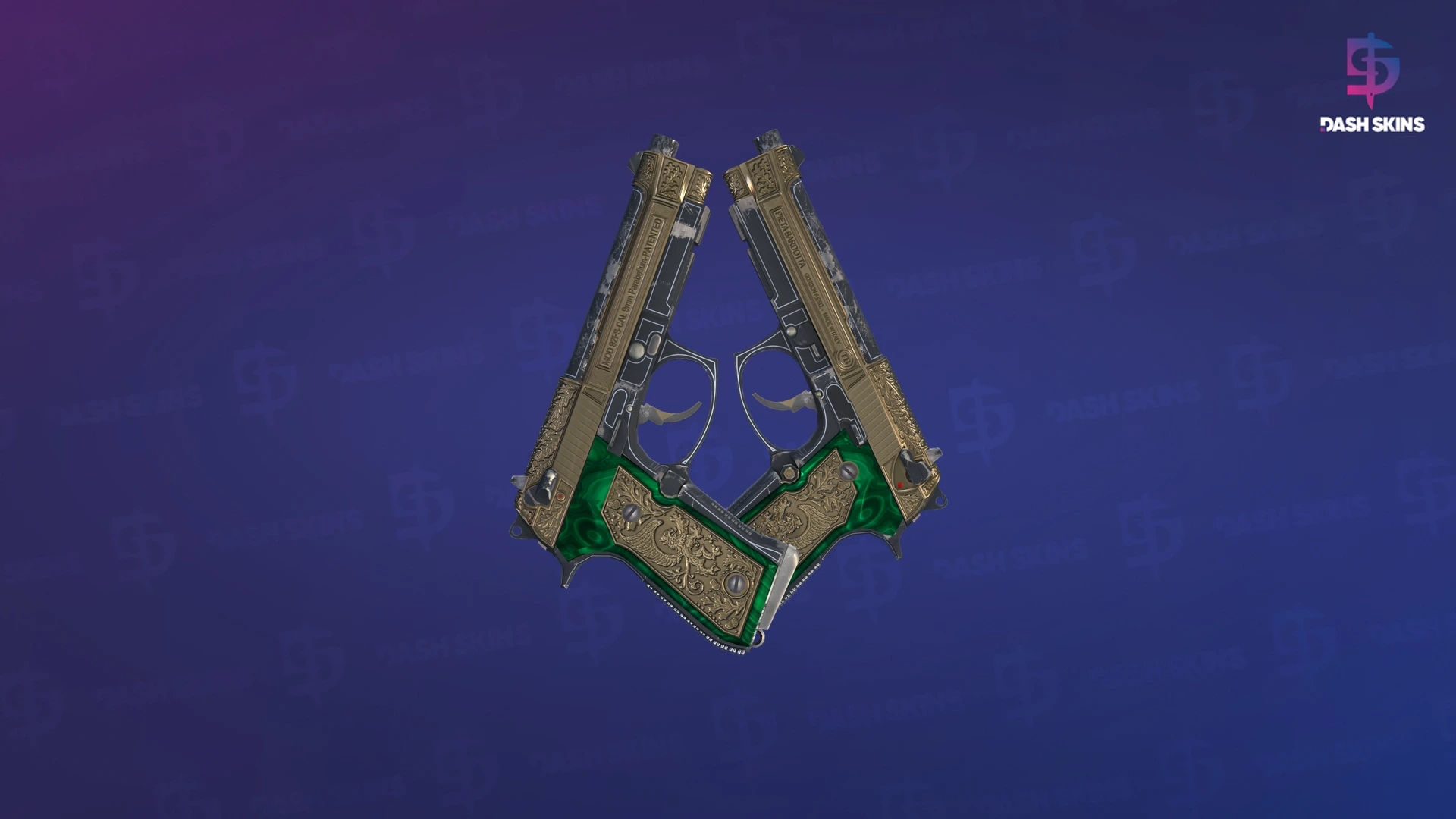 Dual Berettas | Royal Consorts (Field-Tested) Screenshot Playside