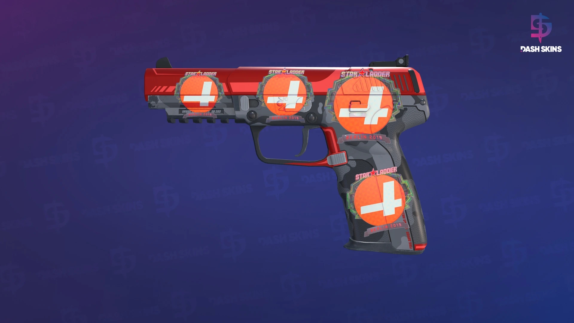 Five-SeveN | Urban Hazard (Factory New) Screenshot Playside