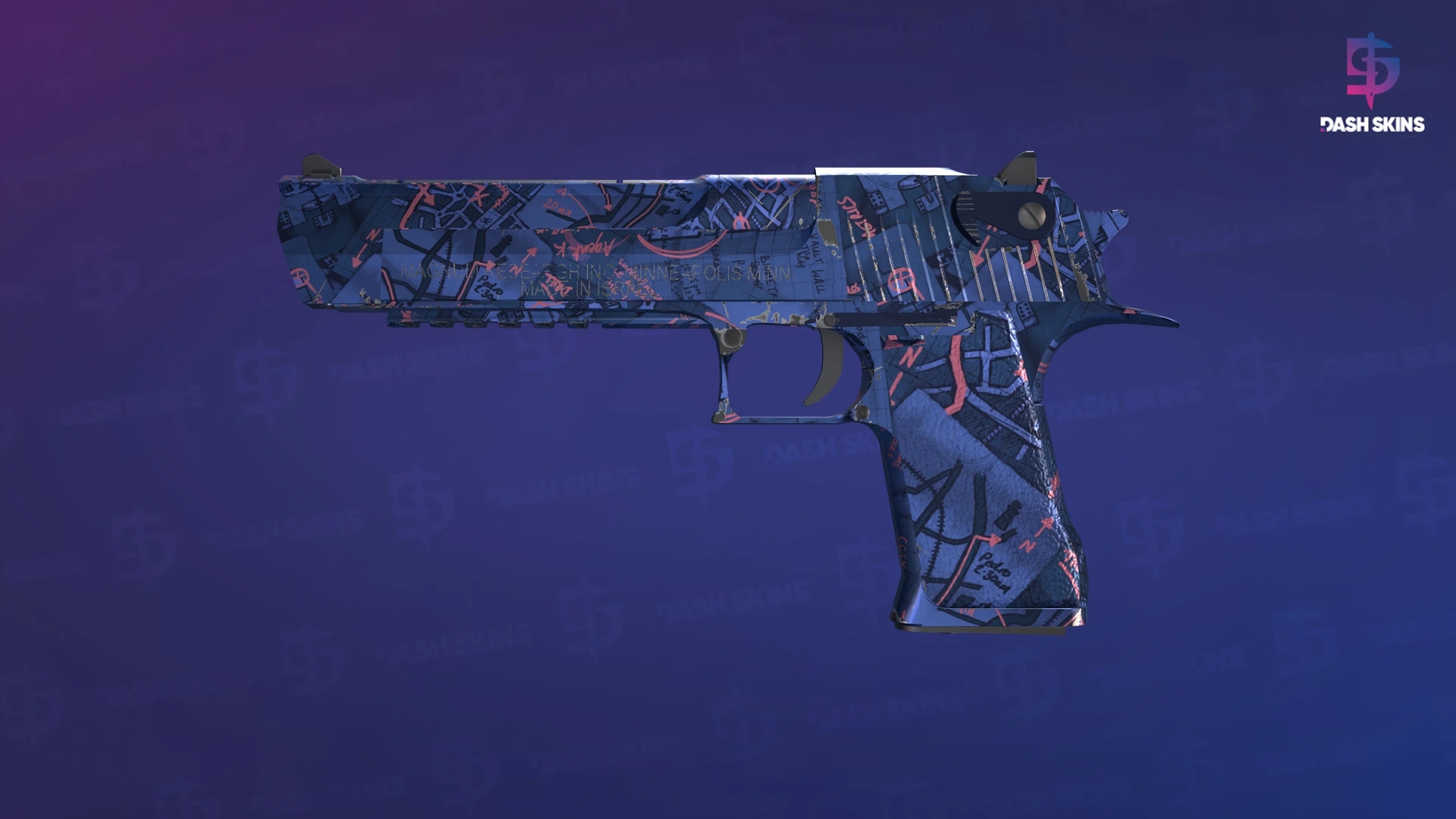 Desert Eagle | Night Heist (Minimal Wear) Screenshot Playside