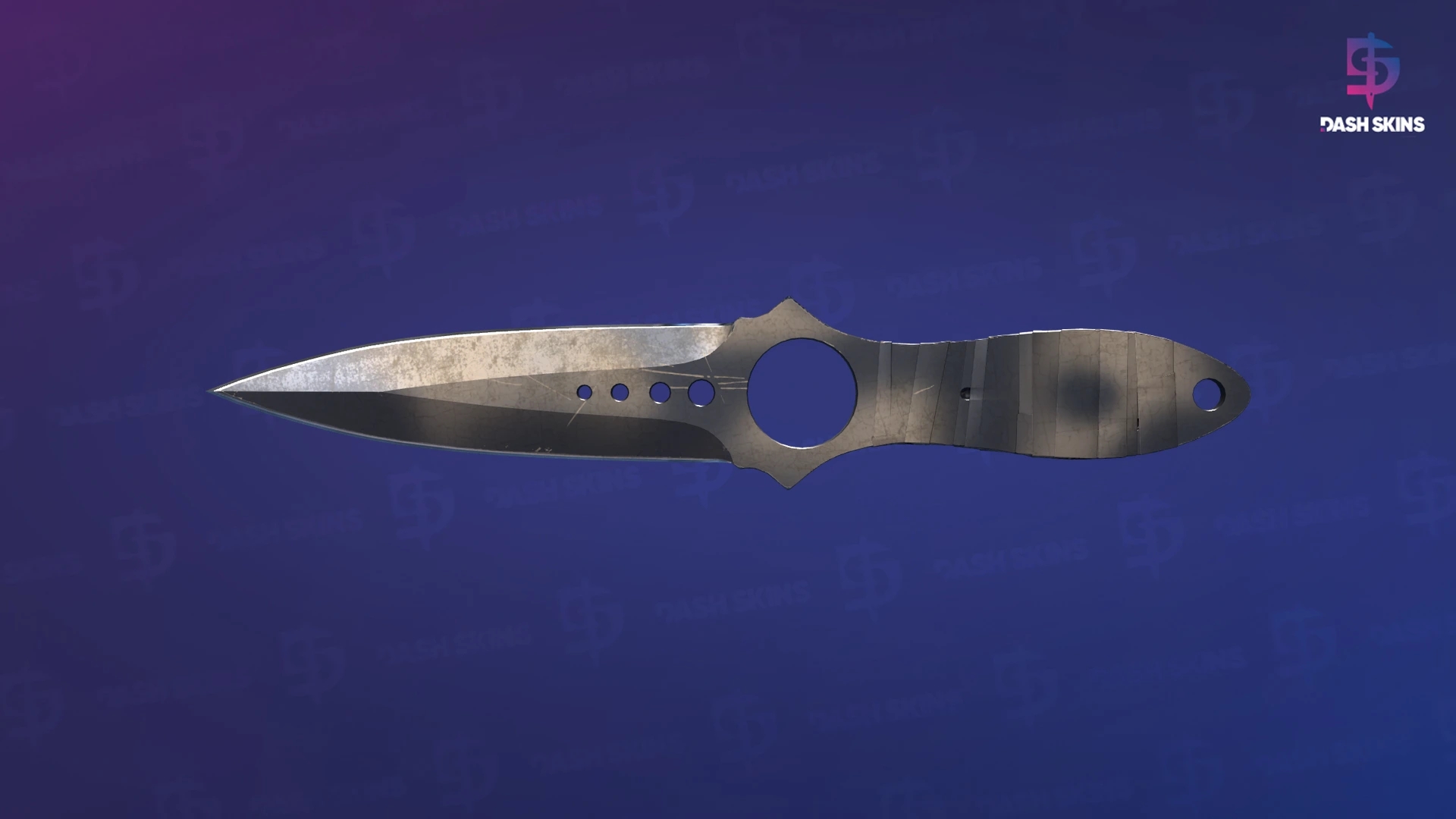 ★ Skeleton Knife | Scorched (Well-Worn) Screenshot Playside