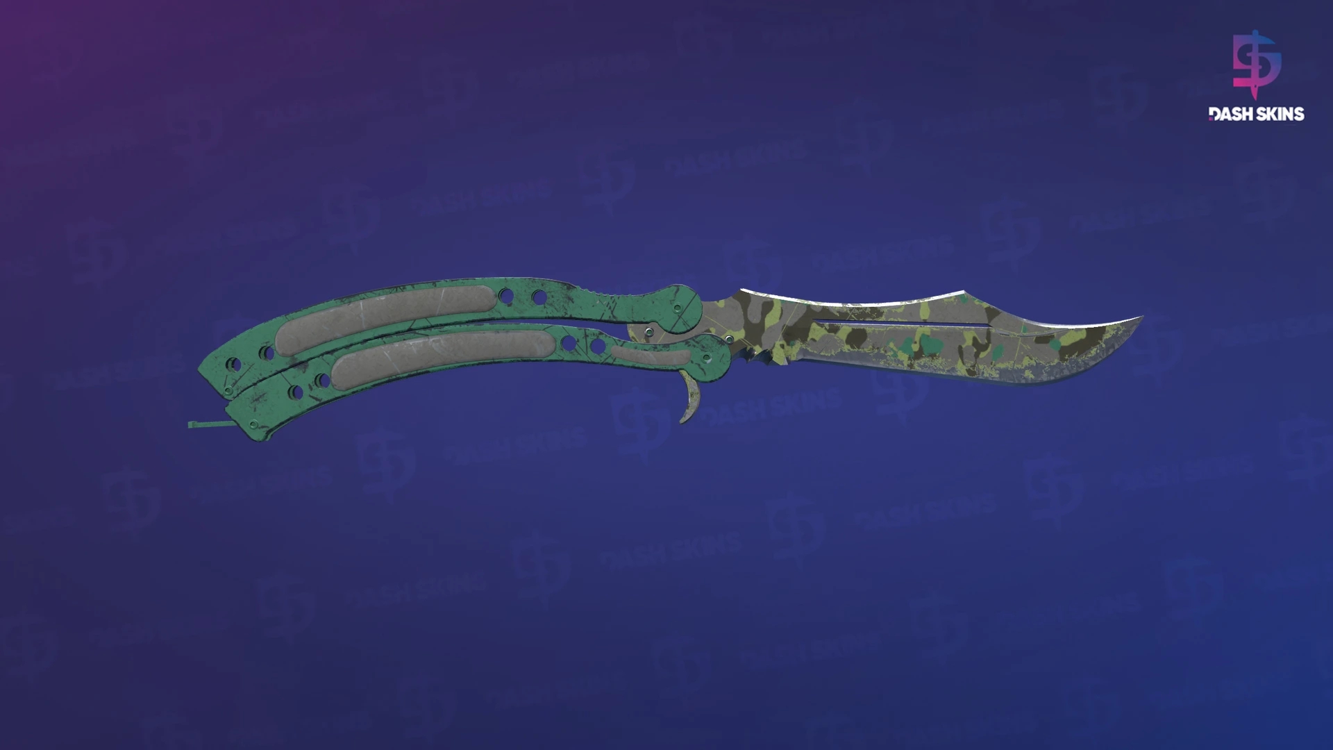 ★ StatTrak™ Butterfly Knife | Boreal Forest (Battle-Scarred) Screenshot Playside