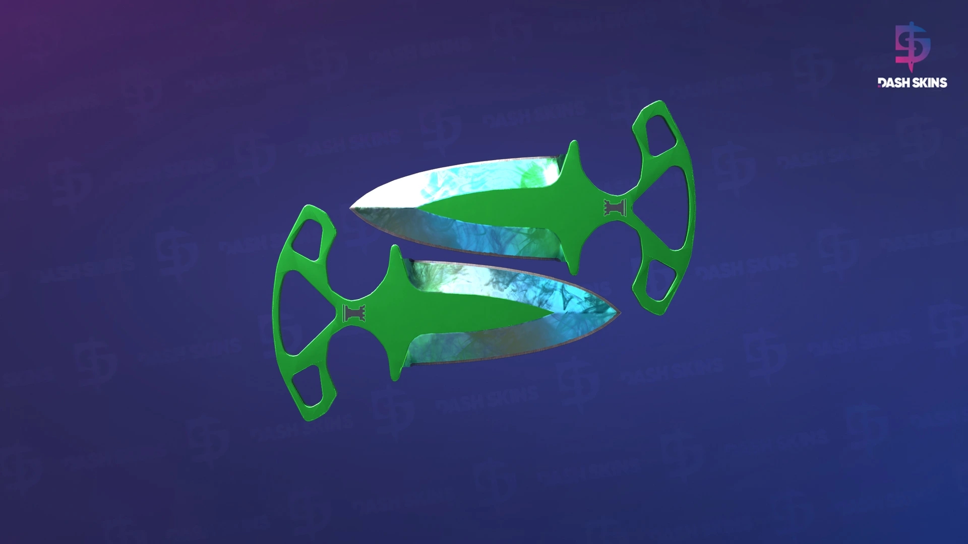 ★ Shadow Daggers | Gamma Doppler (Factory New) - Phase 3 Screenshot Playside