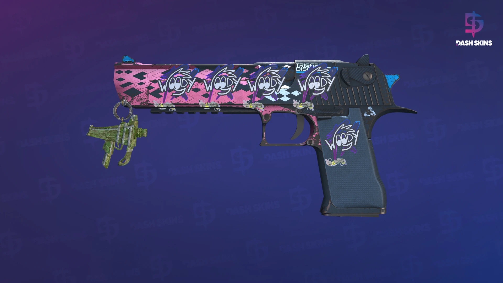 Desert Eagle | Trigger Discipline (Battle-Scarred) Screenshot Playside