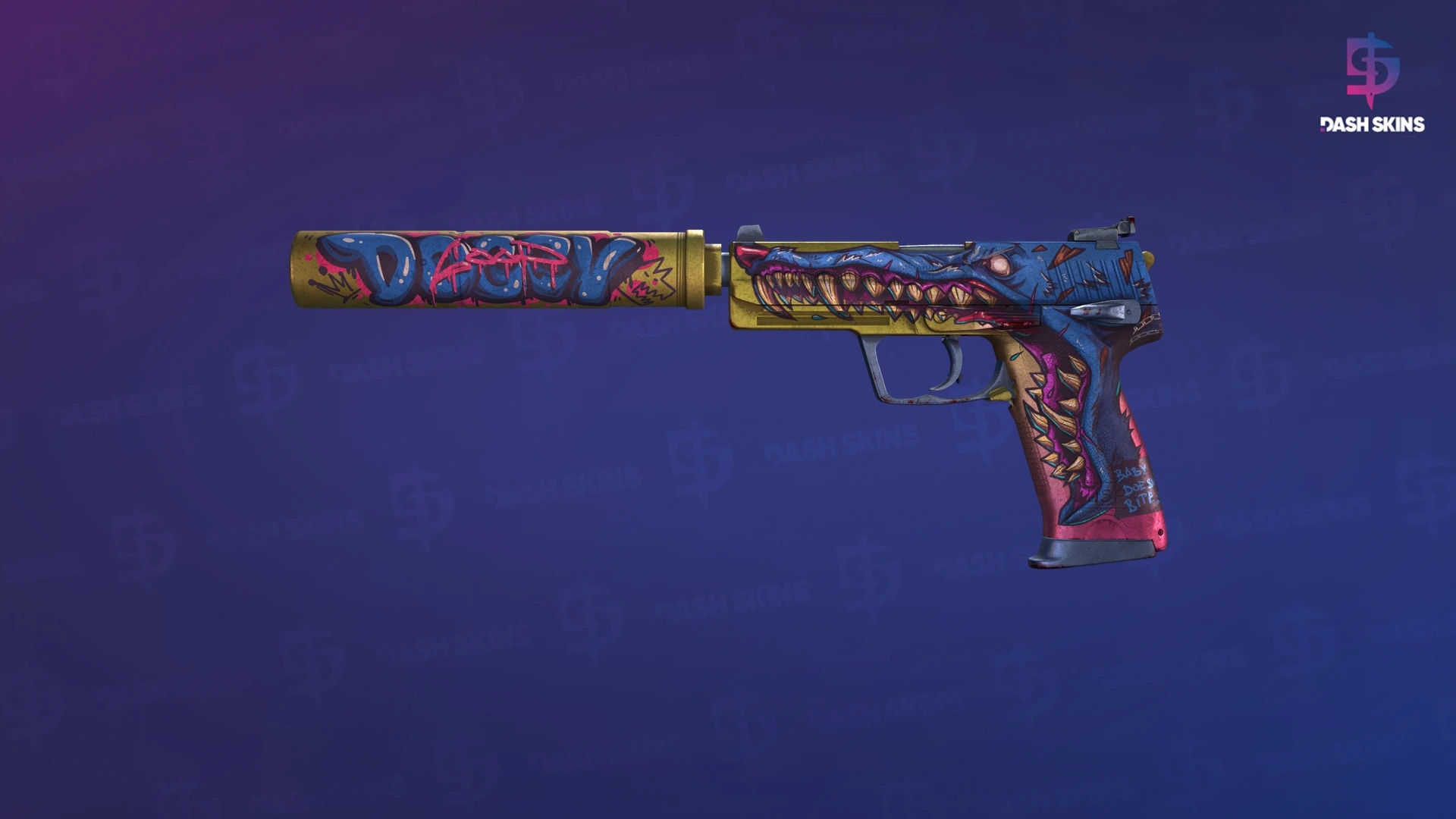 USP-S | Jawbreaker (Battle-Scarred) Screenshot Playside
