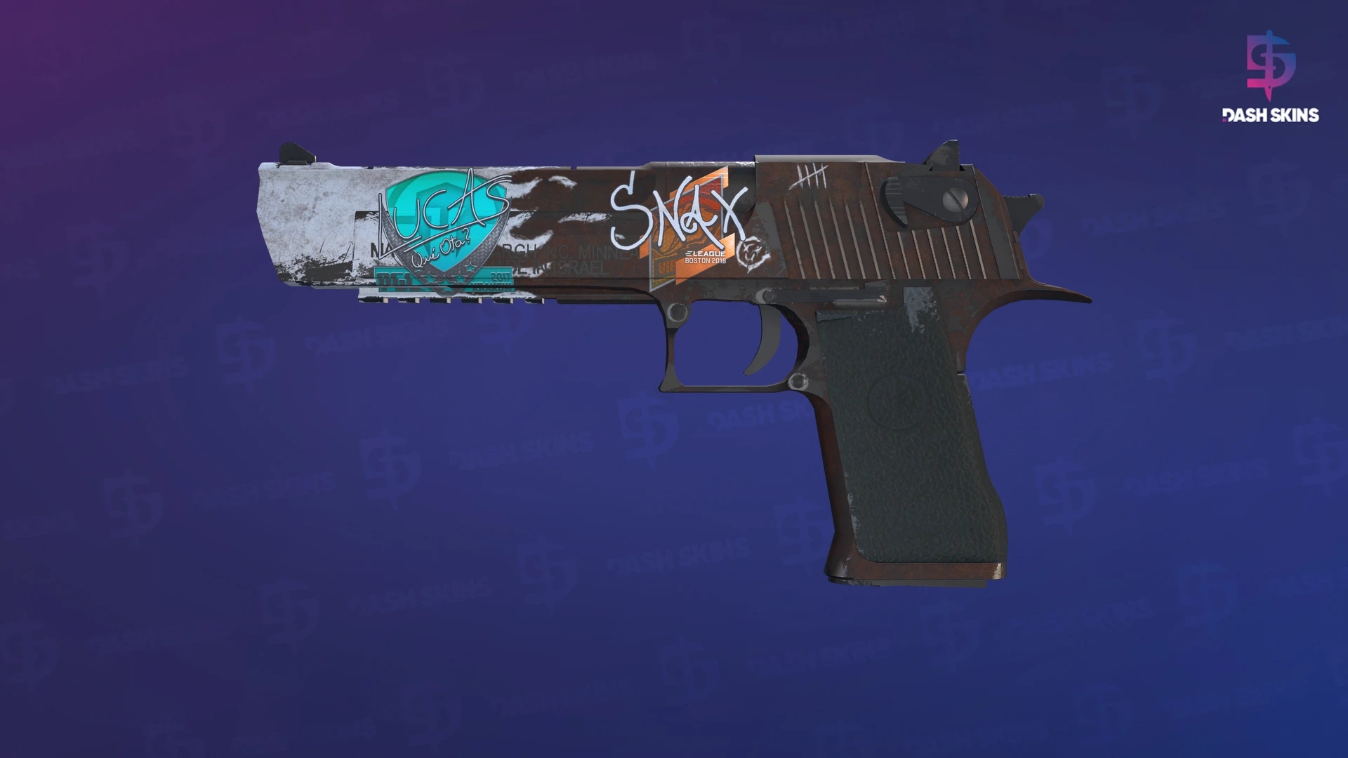 Desert Eagle | Oxide Blaze (Field-Tested) Screenshot Playside