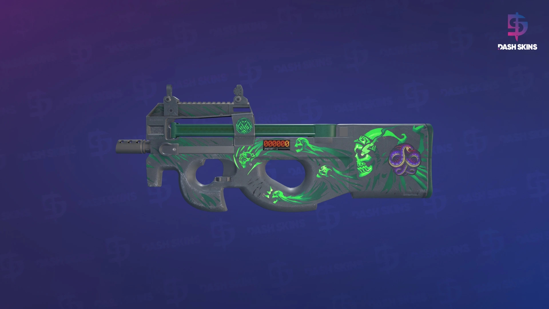 StatTrak™ P90 | Grim (Field-Tested) Screenshot Playside