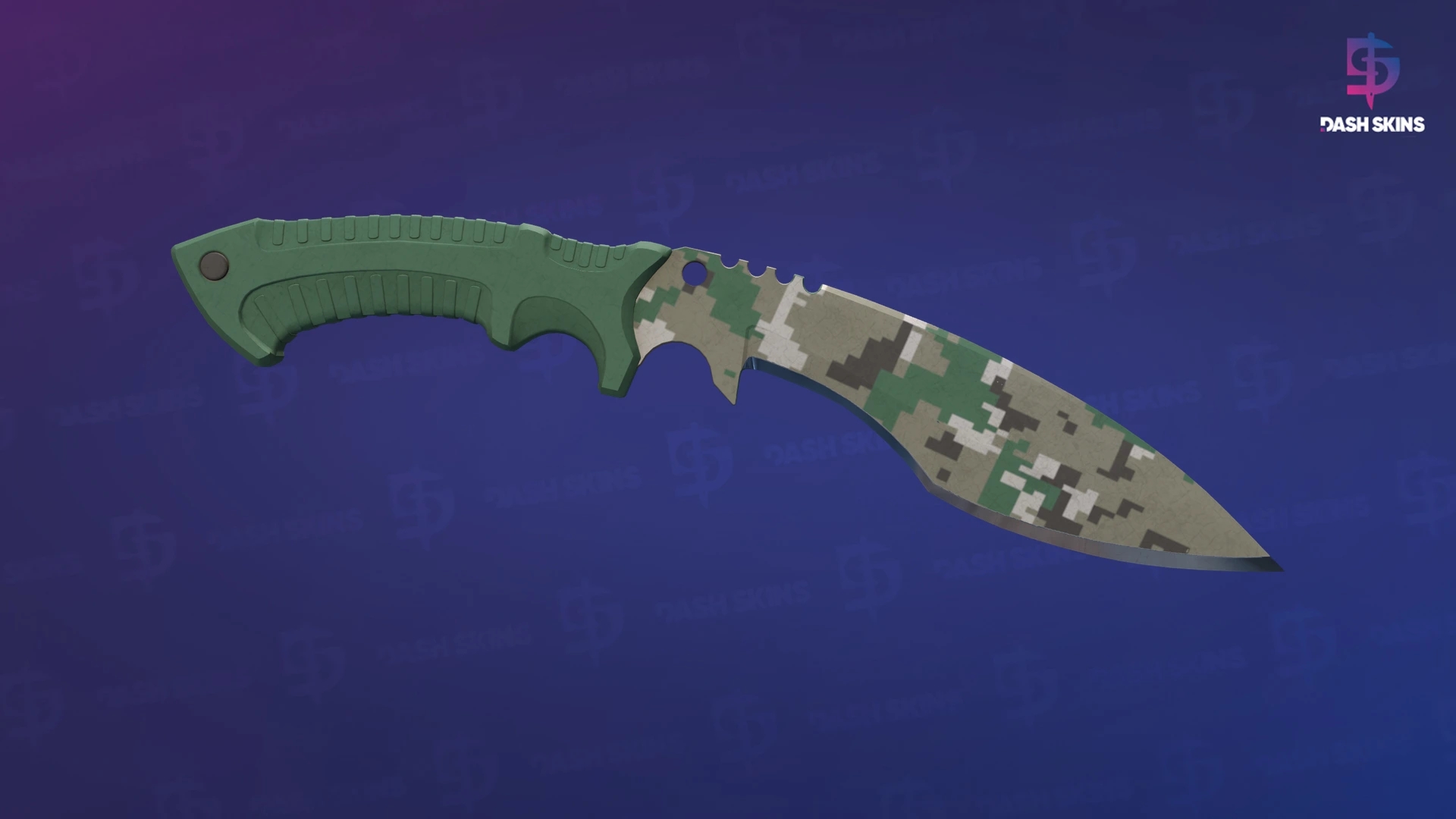 ★ Kukri Knife | Forest DDPAT (Field-Tested) Screenshot Playside