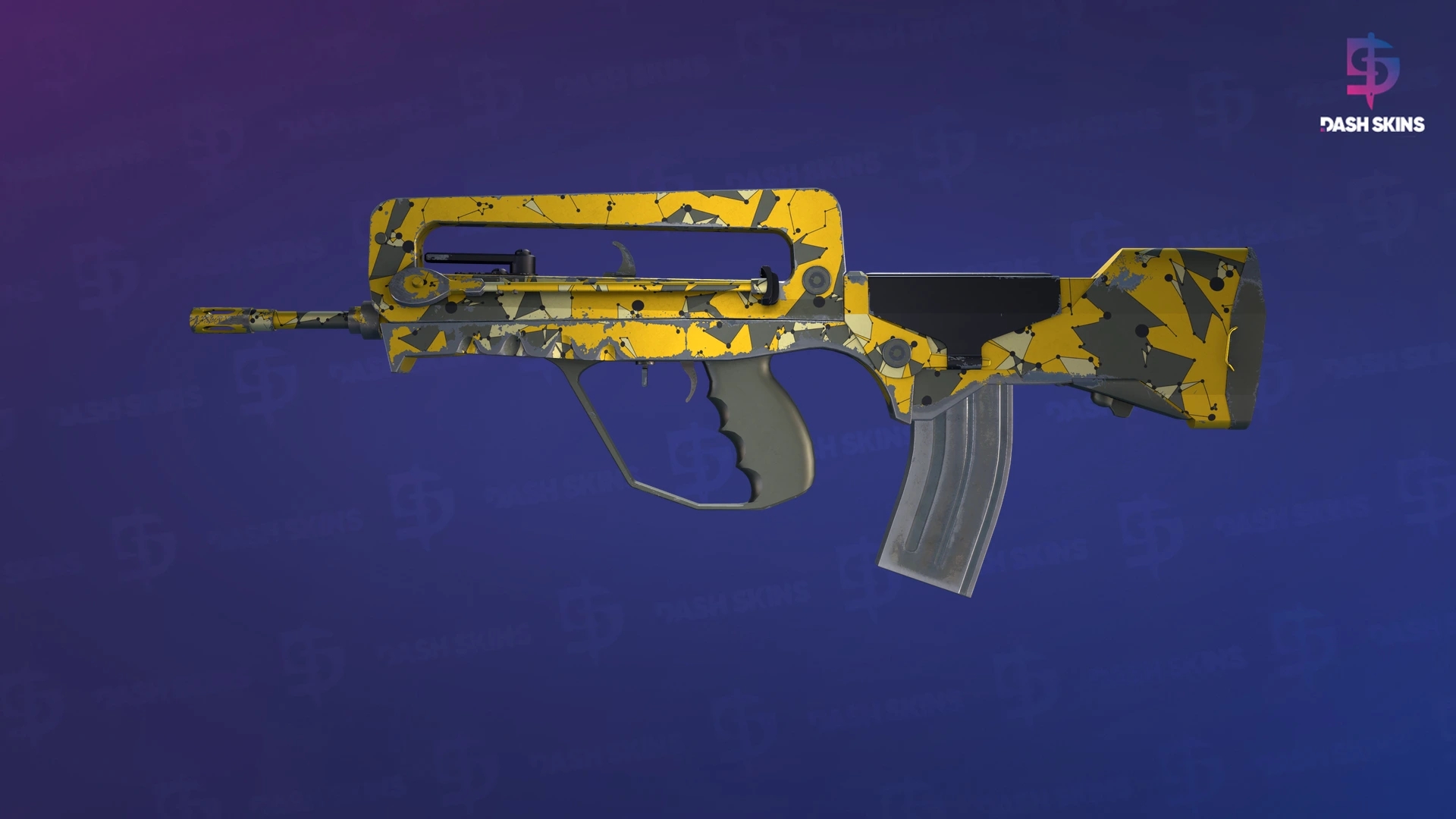 FAMAS | Neural Net (Minimal Wear) Screenshot Playside