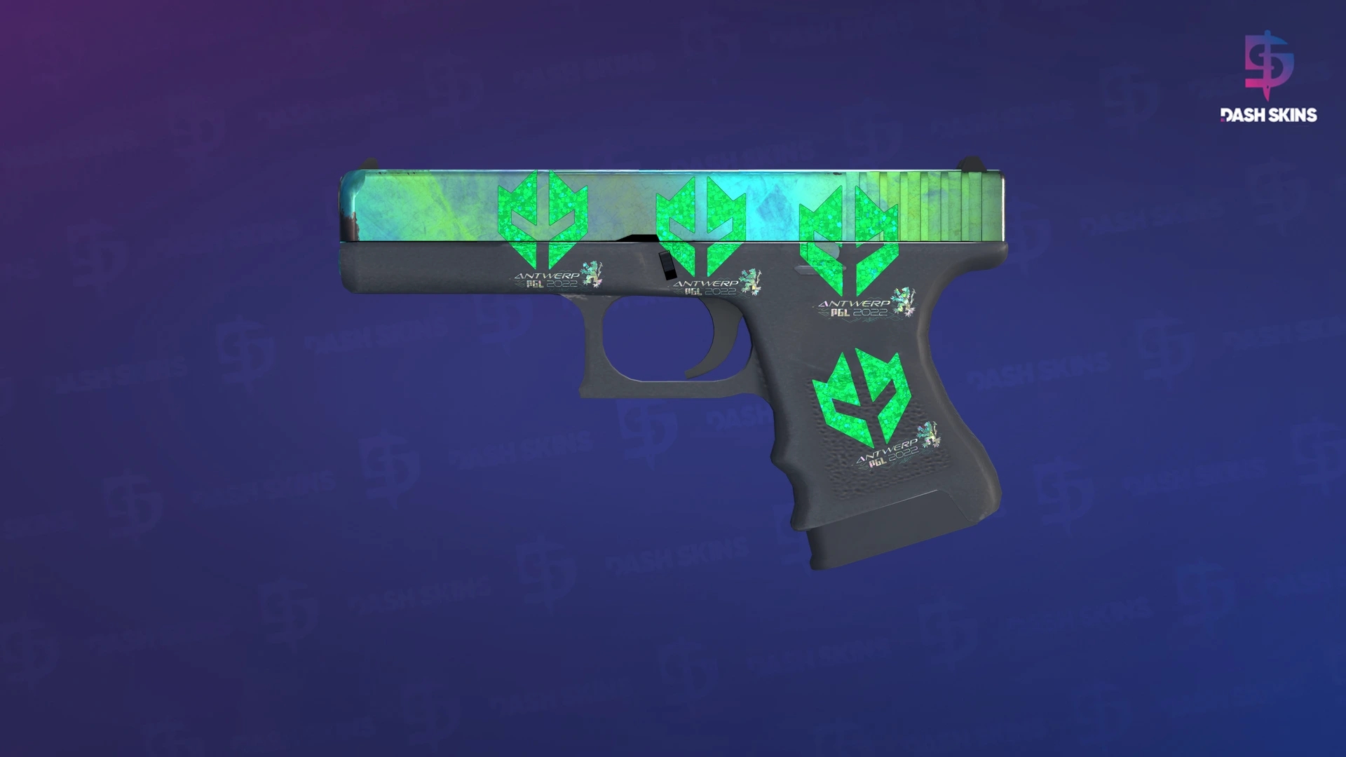 Glock-18 | Gamma Doppler (Field-Tested) - Phase 4 Screenshot Playside