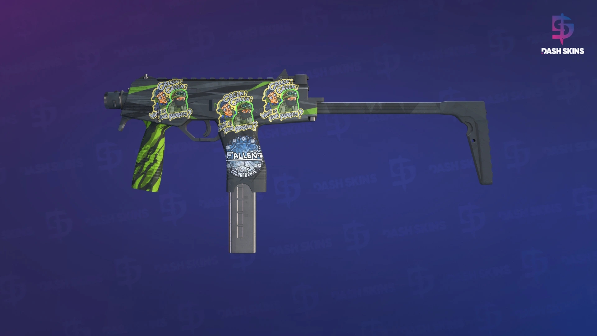 MP9 | Deadly Poison (Field-Tested) Screenshot Playside