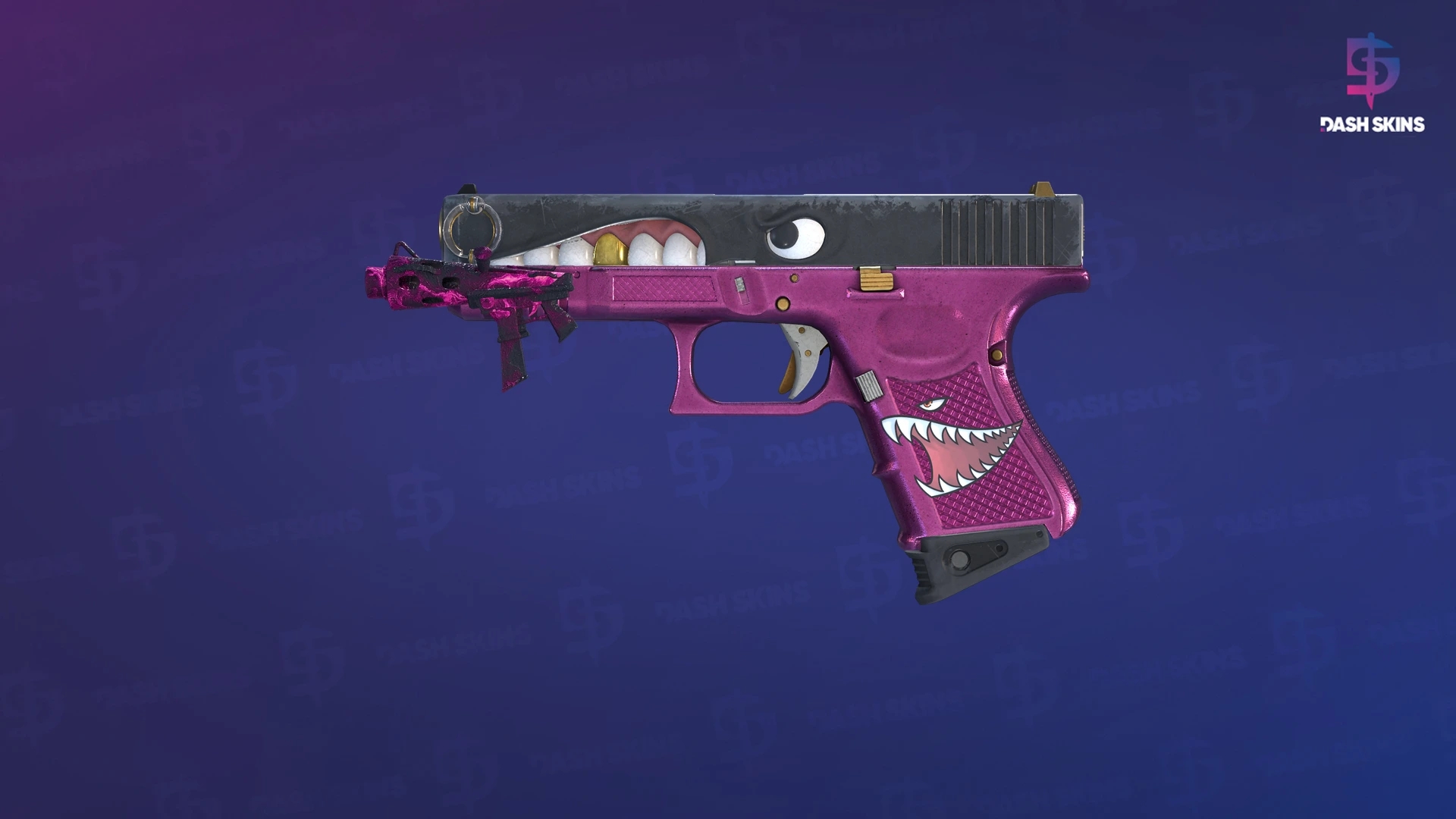 Glock-18 | Gold Toof (Field-Tested) Screenshot Playside