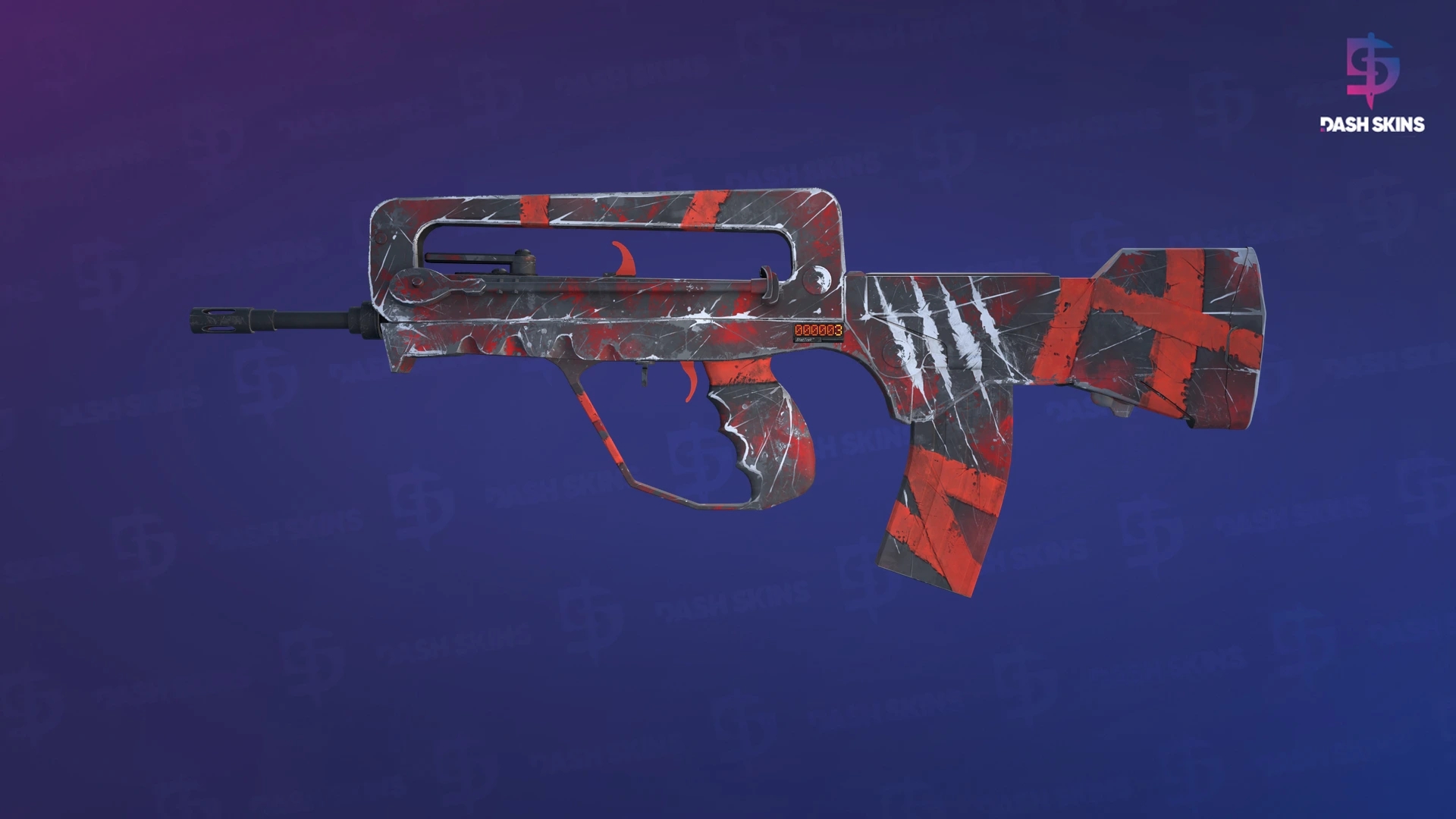 StatTrak™ FAMAS | Survivor Z (Factory New) Screenshot Playside