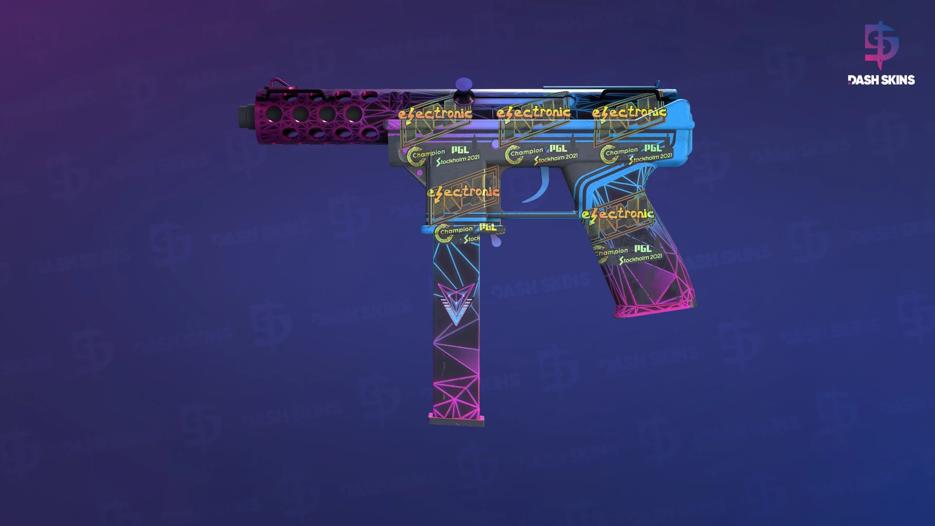 Tec-9 | Decimator (Field-Tested) Screenshot Playside