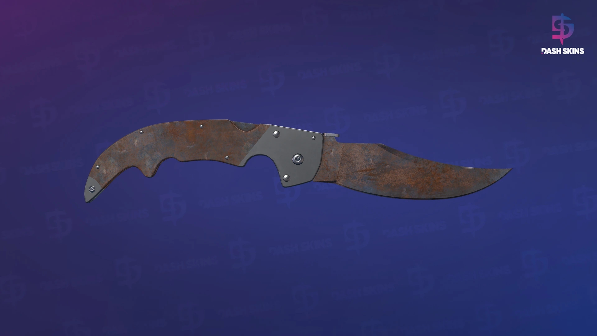 ★ Falchion Knife | Rust Coat (Battle-Scarred) Screenshot Playside