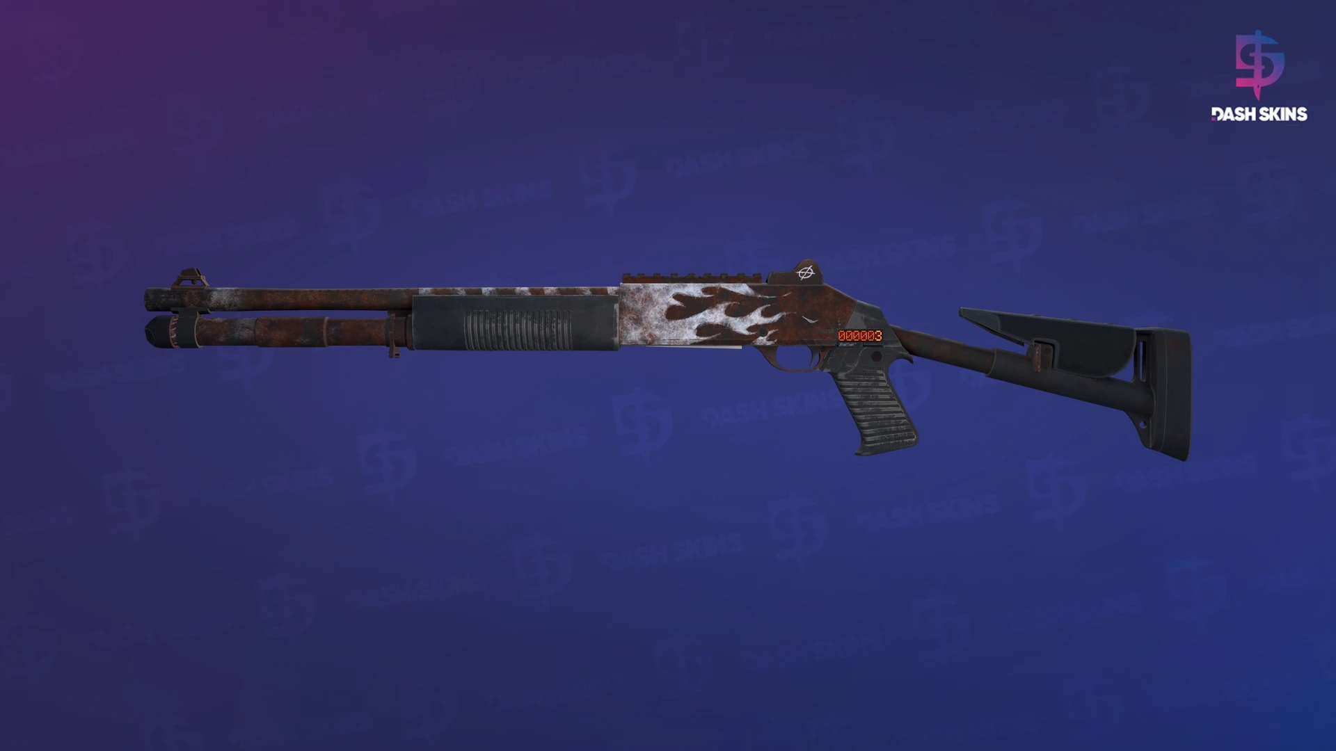 StatTrak™ XM1014 | Oxide Blaze (Minimal Wear) Screenshot Playside