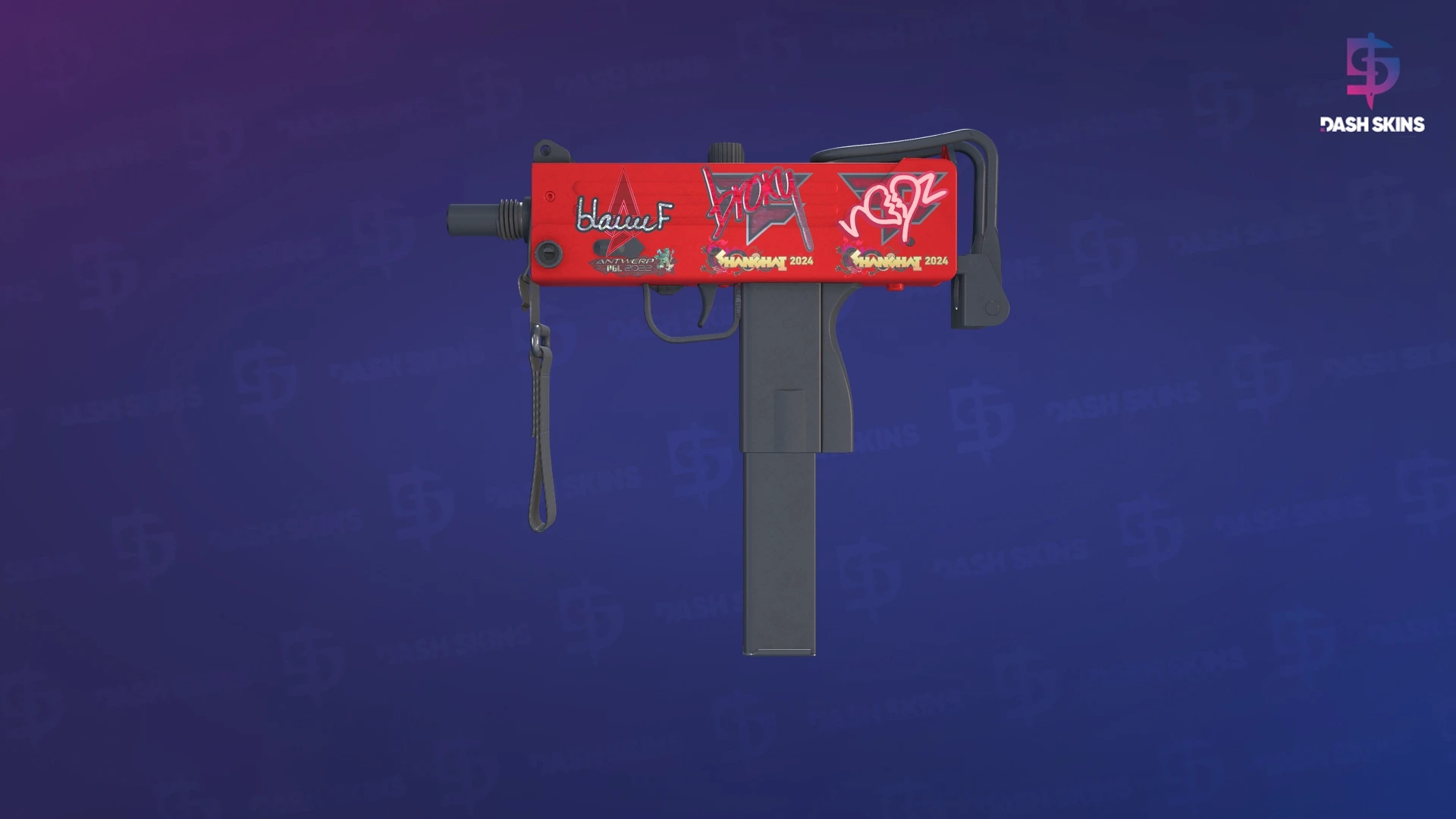 MAC-10 | Candy Apple (Minimal Wear) Screenshot Playside