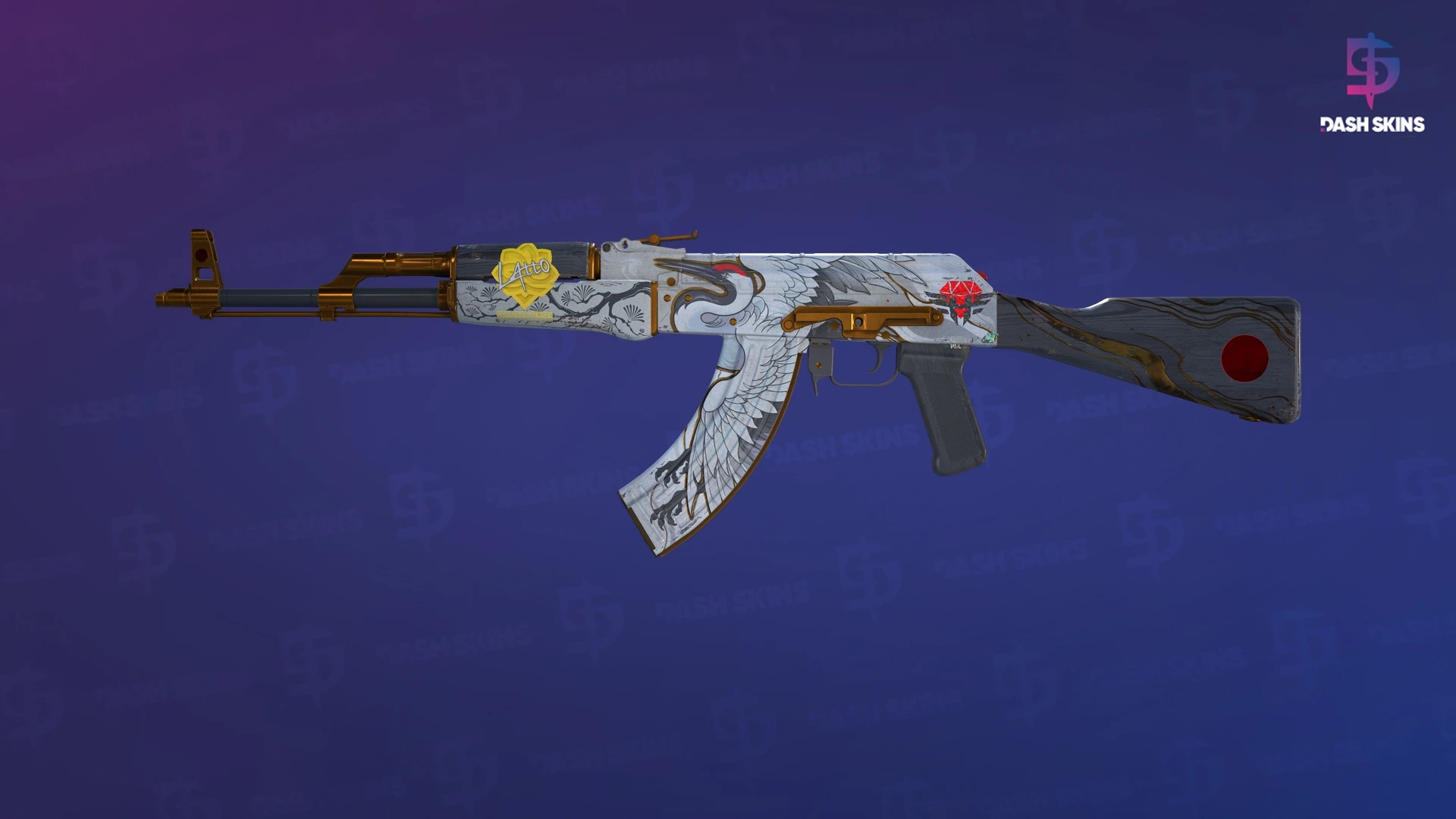 AK-47 | Crane Flight (Field-Tested) Screenshot Playside