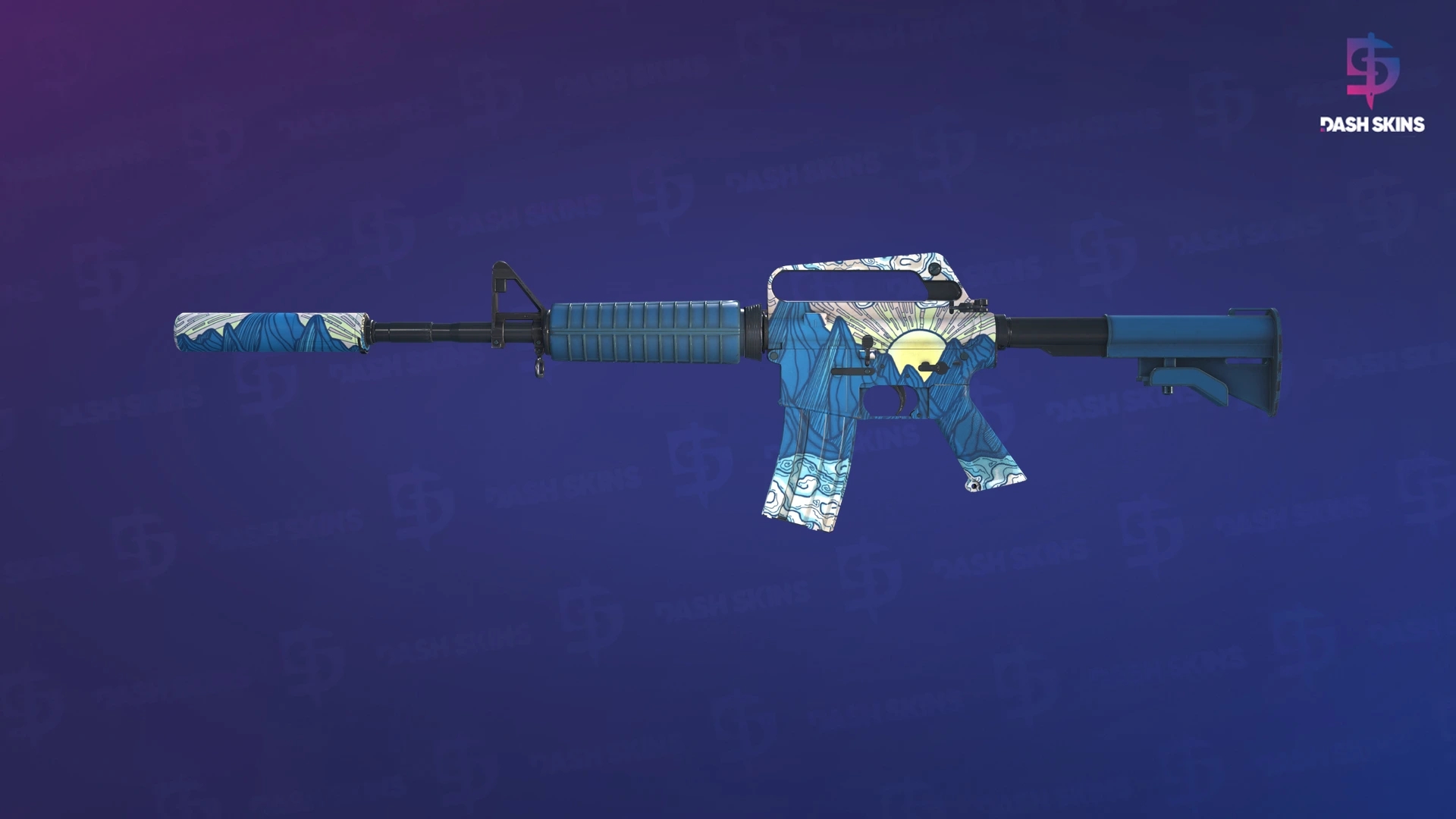 M4A1-S | Solitude (Minimal Wear) Screenshot Playside