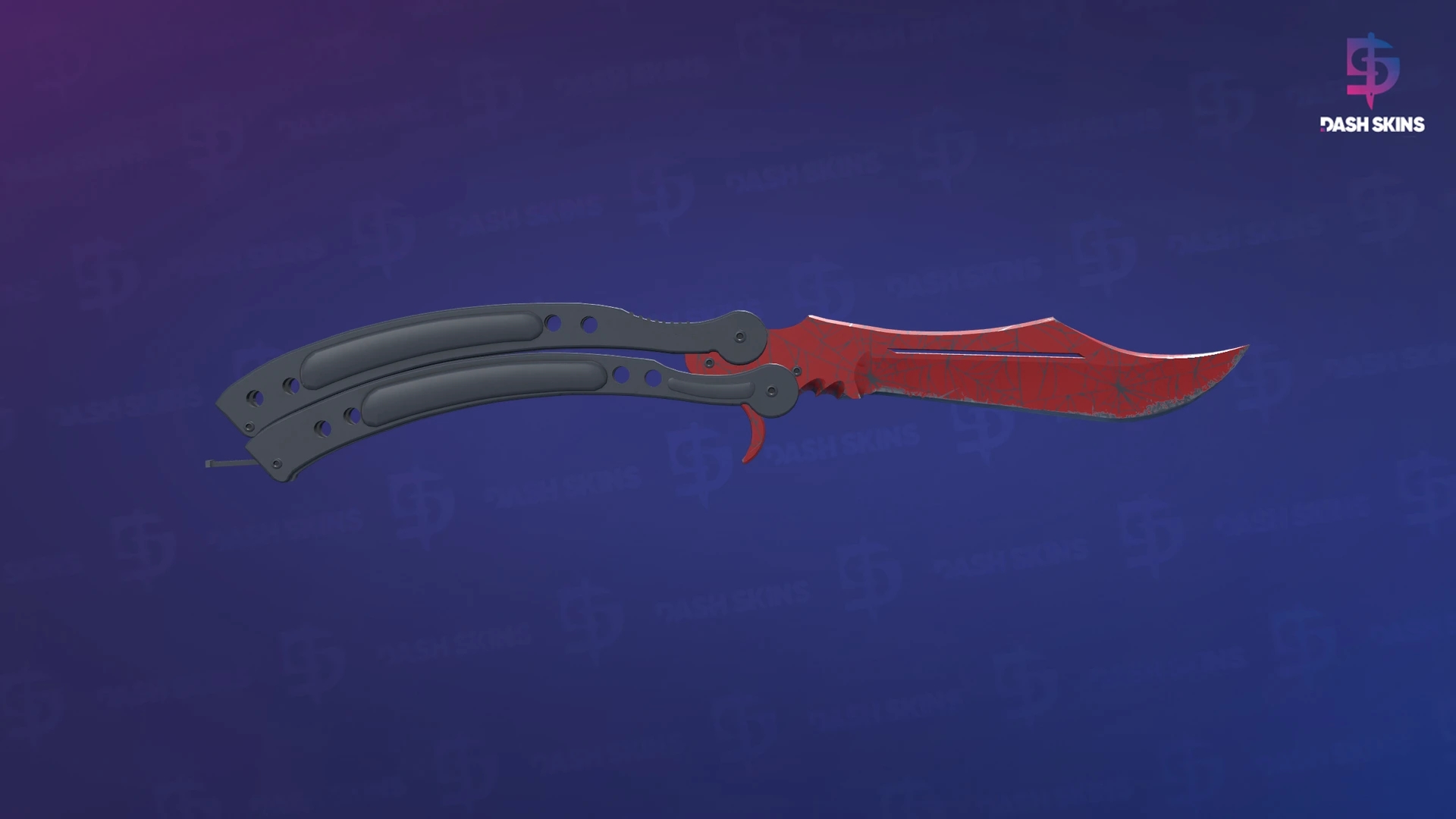 ★ Butterfly Knife | Crimson Web (Field-Tested) Screenshot Playside