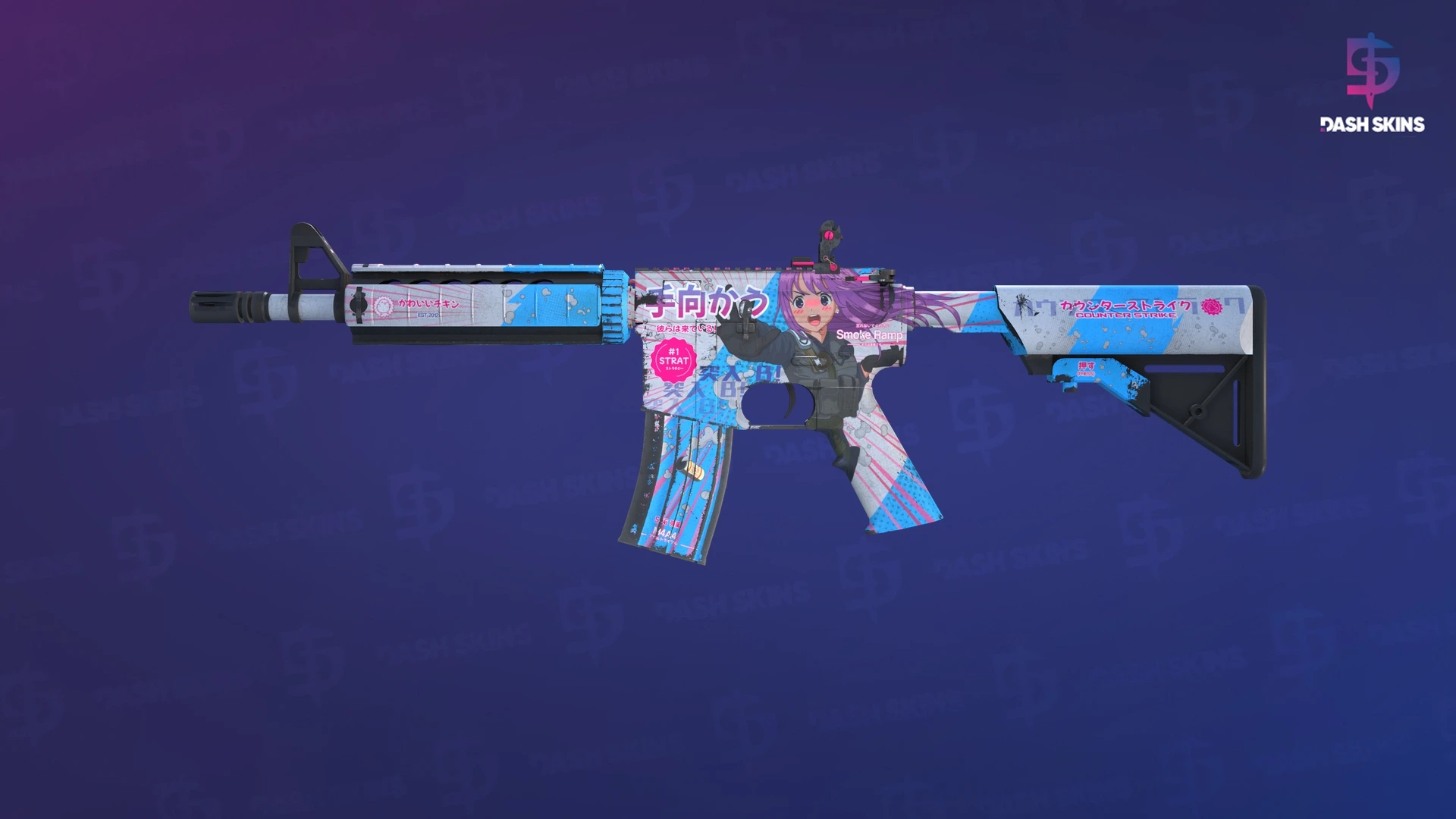 M4A4 | Temukau (Field-Tested) Screenshot Playside