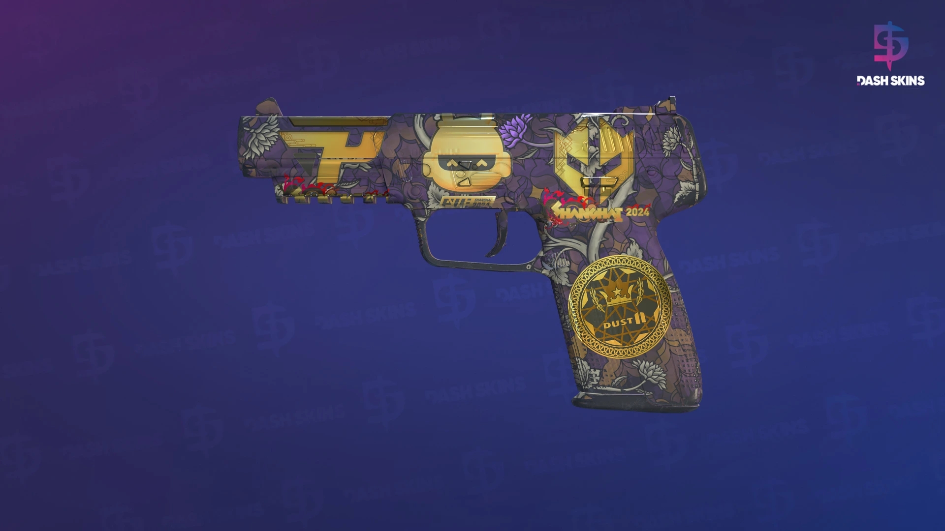 Souvenir Five-SeveN | Withered Vine (Minimal Wear) Screenshot Playside