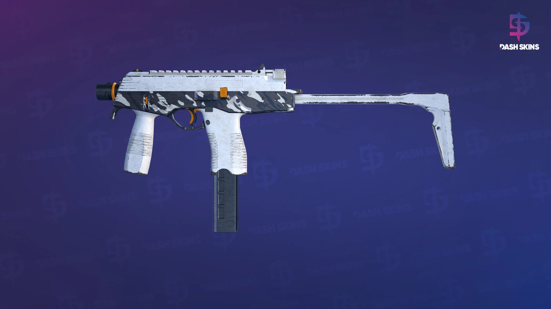 MP9 | Arctic Tri-Tone (Field-Tested) Screenshot Playside