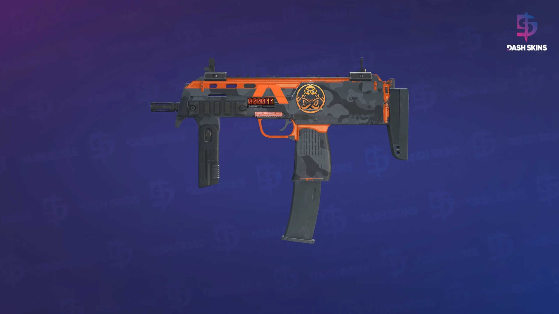 StatTrak™ MP7 | Urban Hazard (Field-Tested) Screenshot Playside