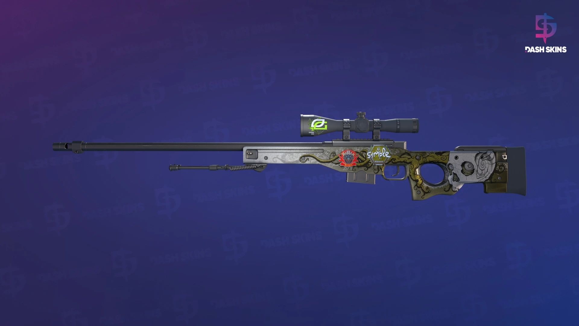 AWP | Worm God (Field-Tested) Screenshot Playside