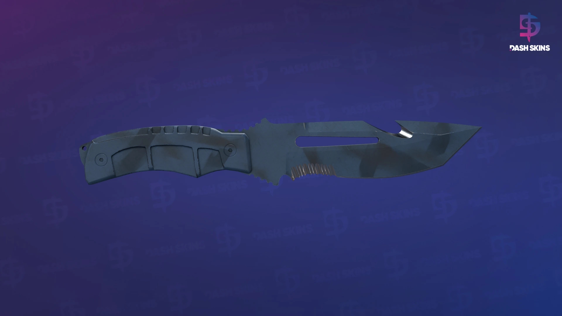 ★ Survival Knife | Night Stripe (Field-Tested) Screenshot Playside